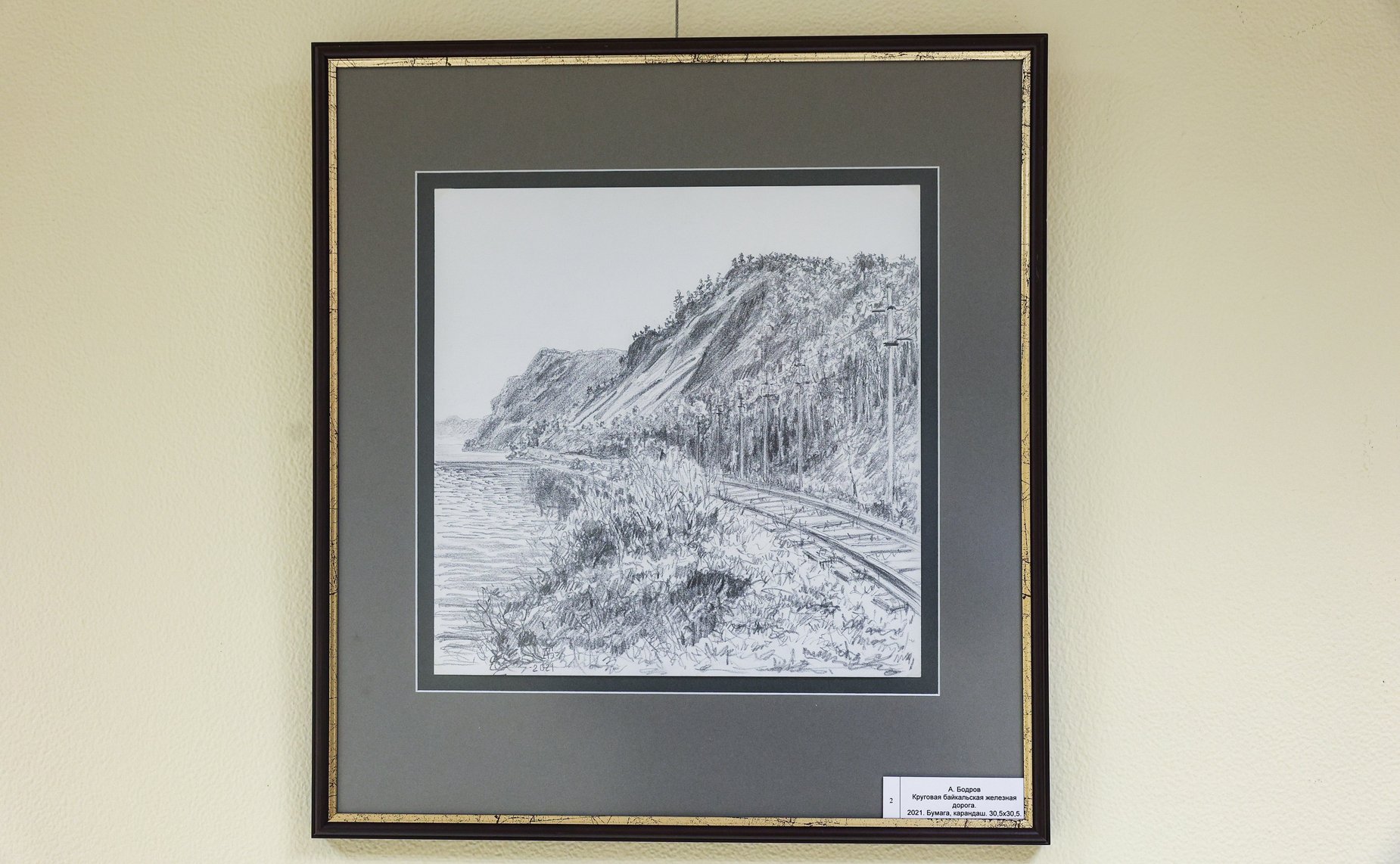 Открытие выставки Андрея Бодрова в Совете Федерации