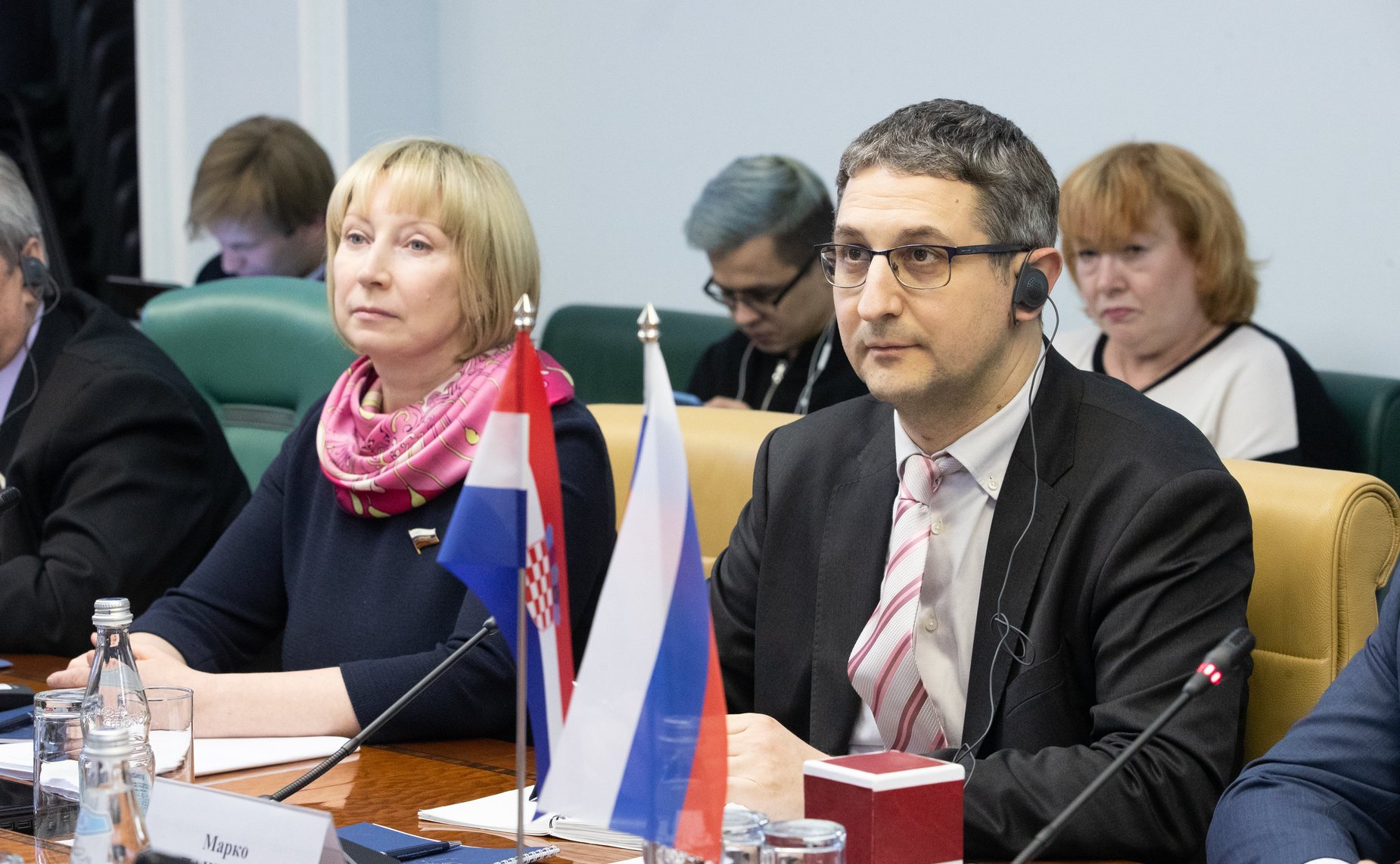 Видеоконференция между членами групп по сотрудничеству Совета Федерации и Сабора Республики Хорватии