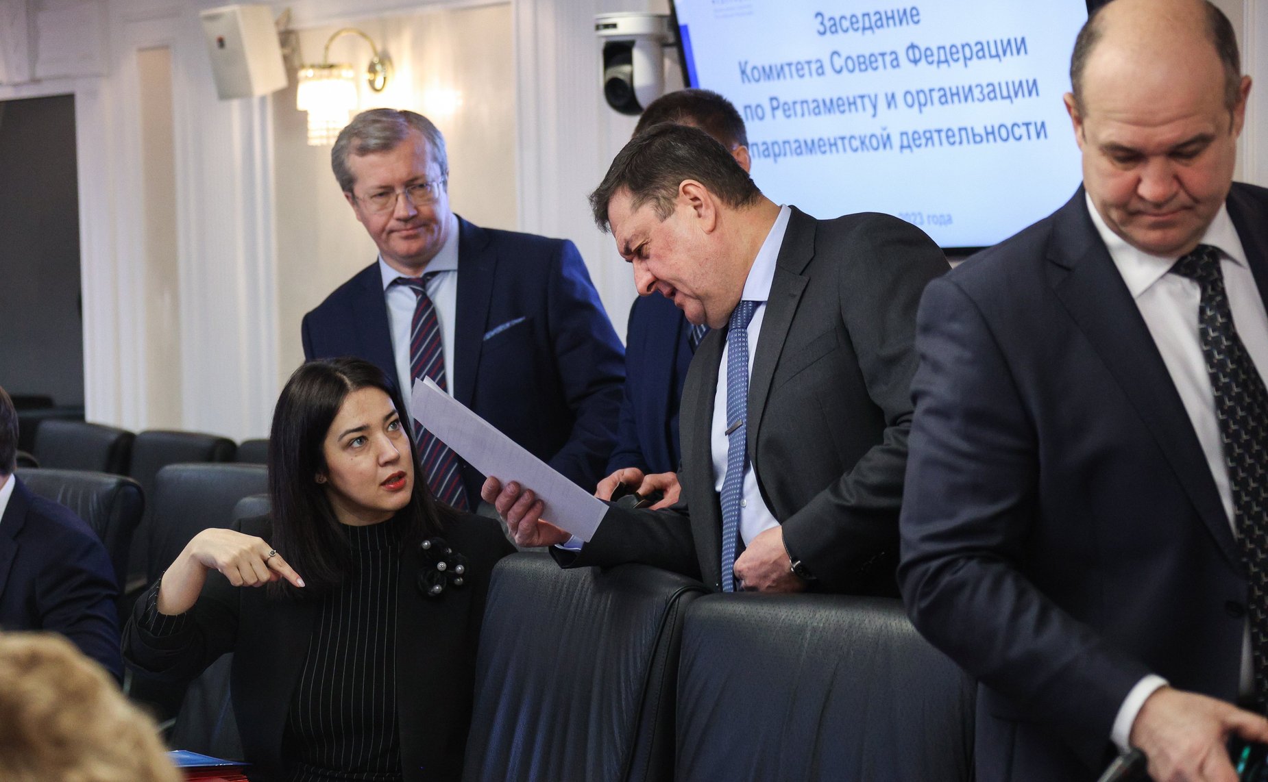 Заседание Комитета СФ по Регламенту и организации парламентской деятельности