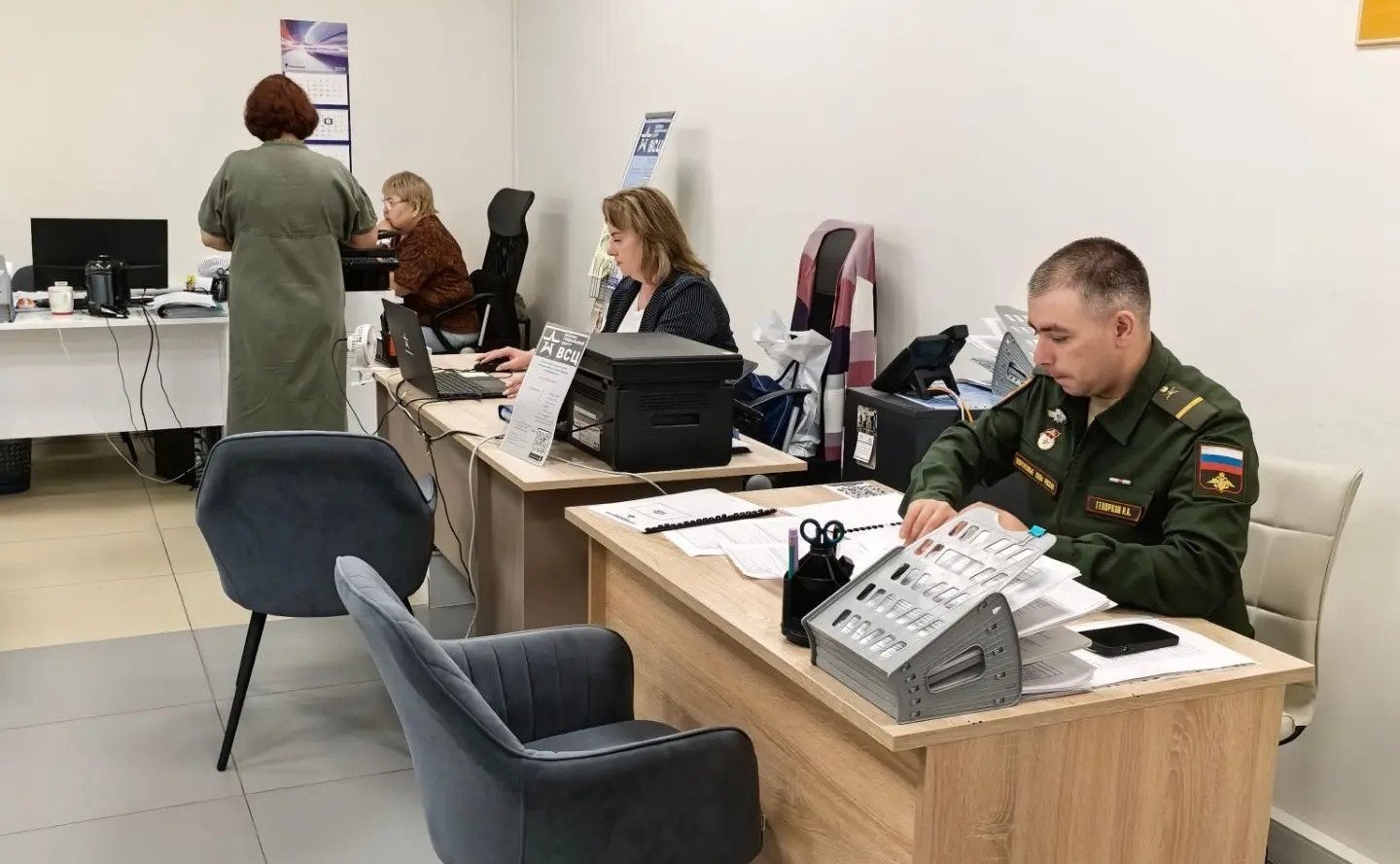 Александр Варфоломеев посетил филиал Государственного фонда «Защитники Отечества» по Республике Бурятия