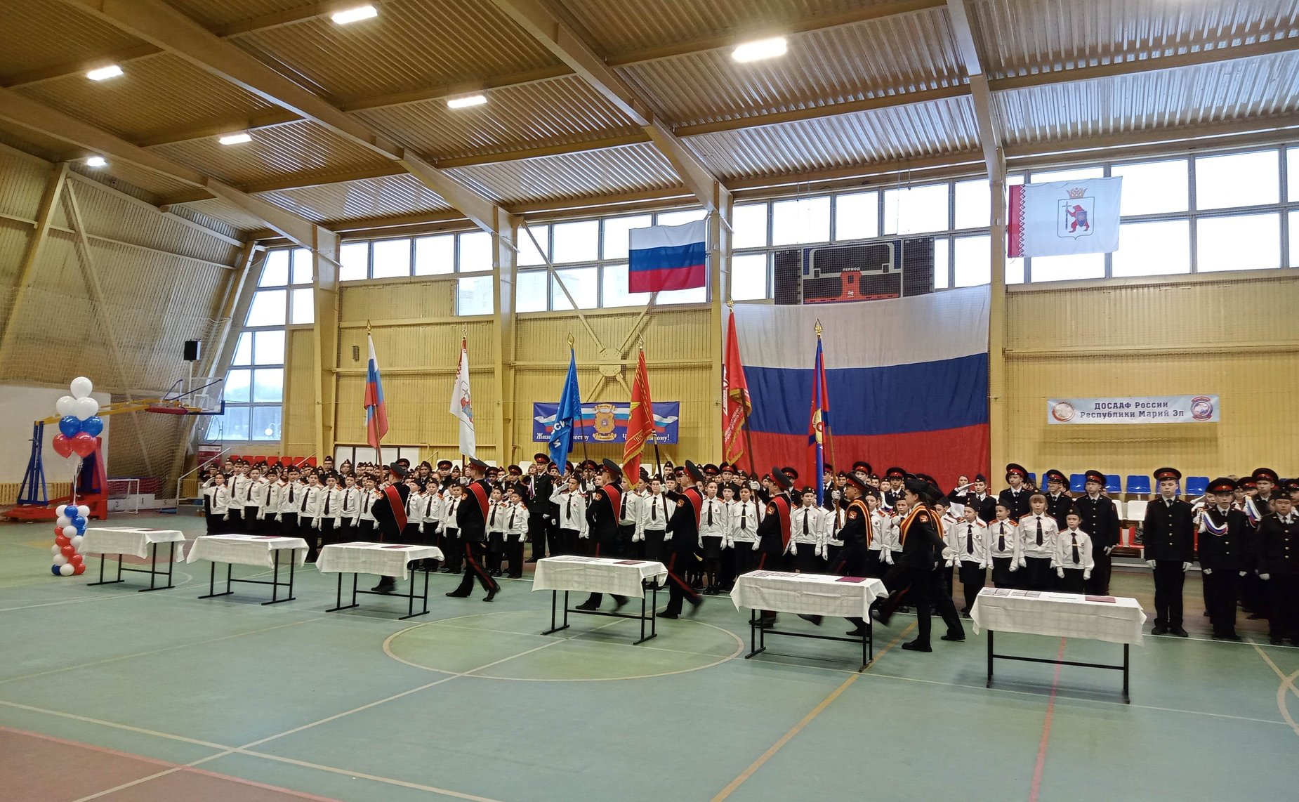 Сергей Мартынов поздравил учащихся Марий Эл с принятием в кадеты
