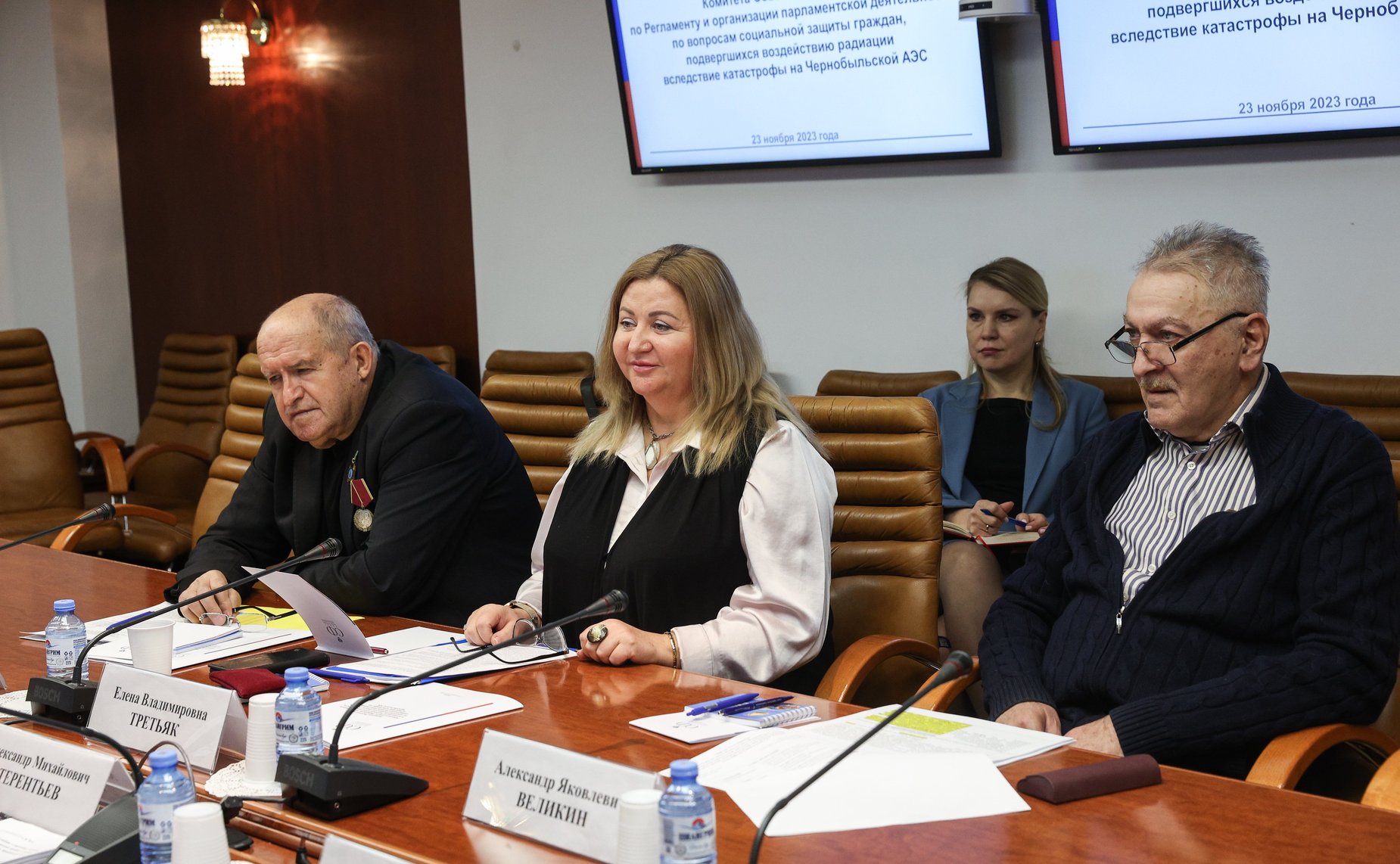 Заседание рабочей группы Комитета СФ по Регламенту и организации парламентской деятельности по вопросам социальной защиты граждан, подвергшихся воздействию радиации вследствие катастрофы на Чернобыльской АЭС