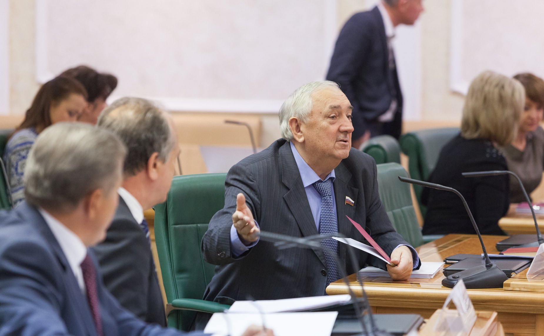 Заседание совета при Председателе СФ по вопросам жилищного строительства и содействия развитию ЖКХ Киричук