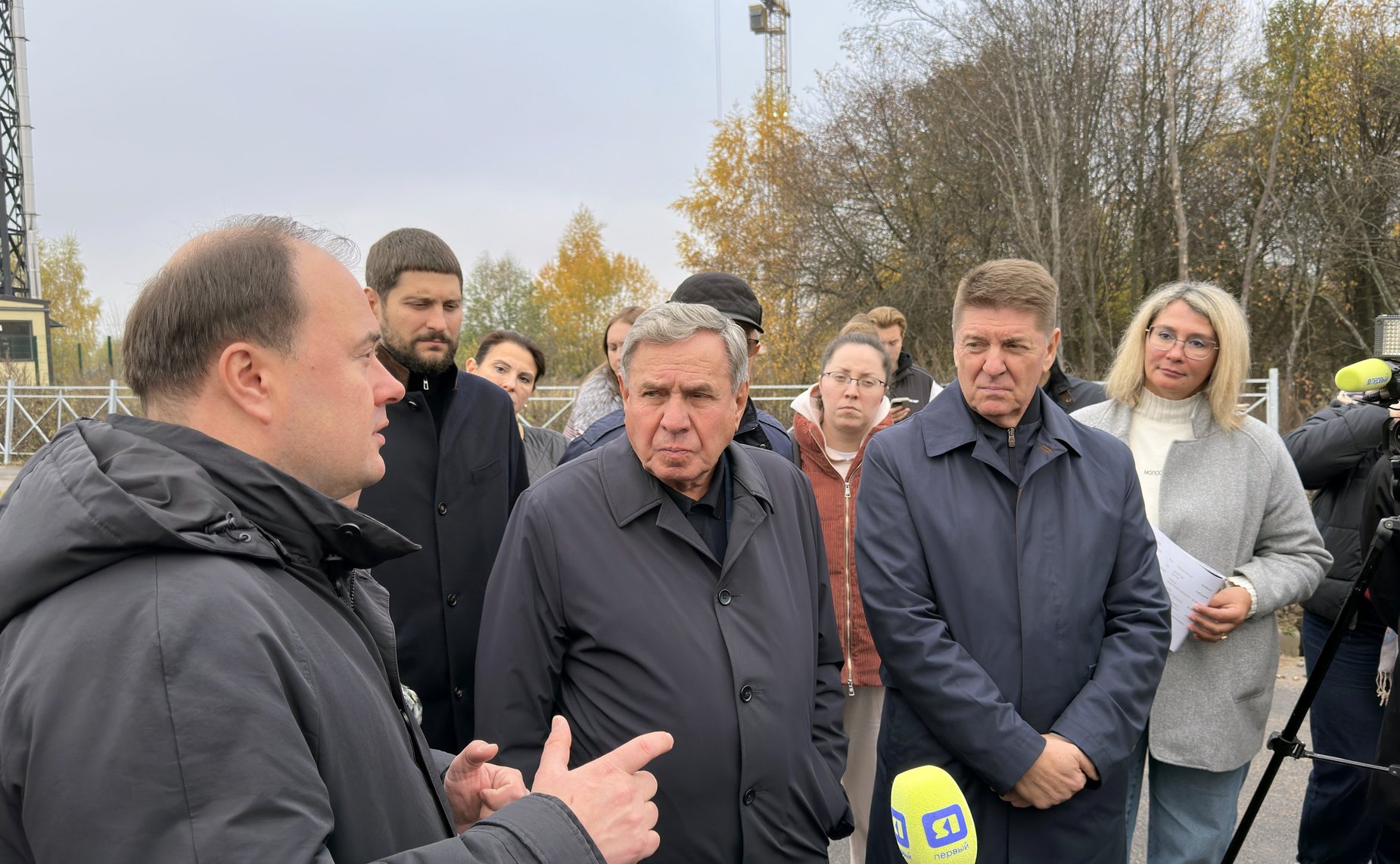 Сенаторы осмотрели площадки, отведенные под реализацию проектов комплексного развития территории и Церковь Иоанна Предтечи в Толчкове
