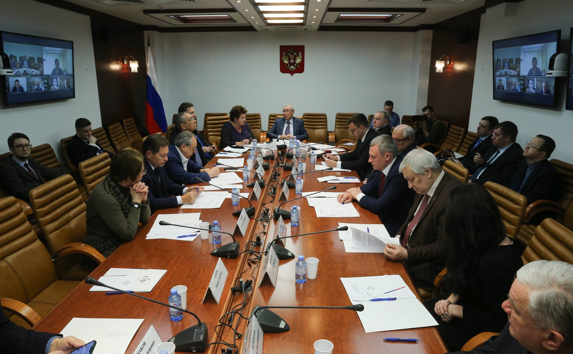 Заседание Временной комиссии СФ по защите государственного суверенитета и предотвращению вмешательства во внутренние дела РФ