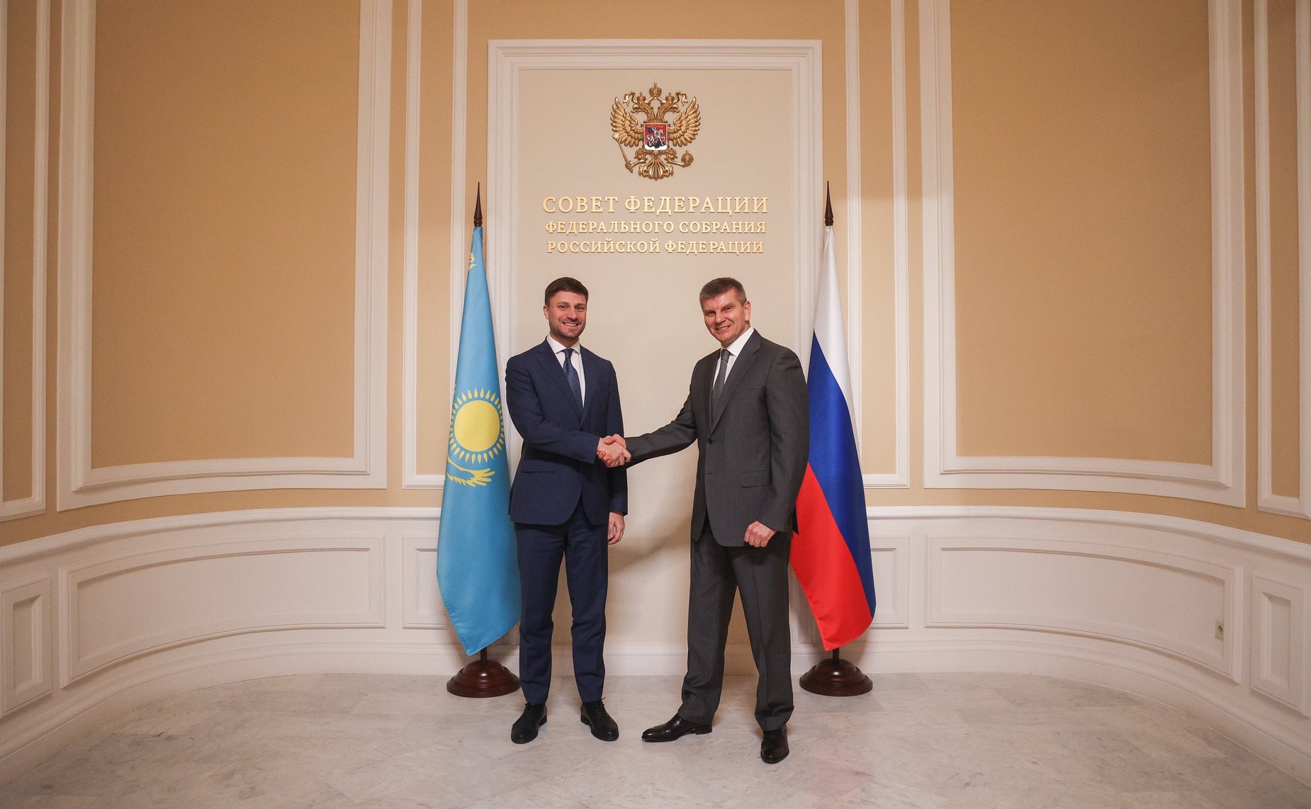 Встреча Руководителя Аппарата Совета Федерации Геннадия Голова с Руководителем Аппарата Сената Парламента Республики Казахстан