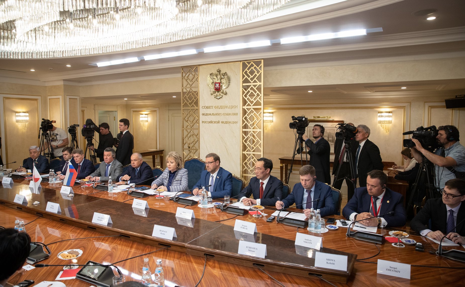Встреча японских и российских губернаторов с Председателем Совета Федерации Валентиной Матвиенко