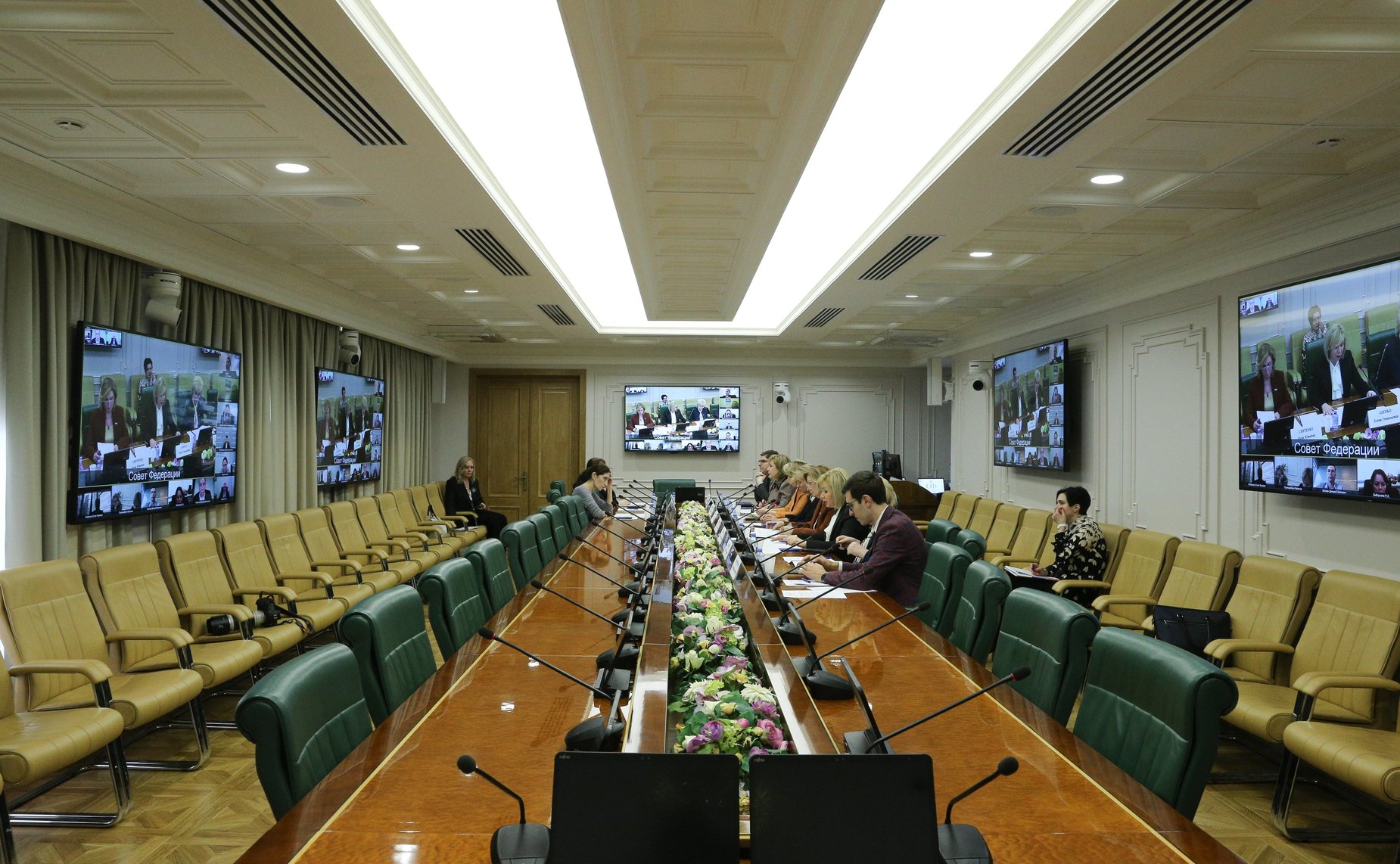 Совещание рабочей группы по подготовке и проведению встречи Председателя Совета Федерации с тружениками социальной сферы села