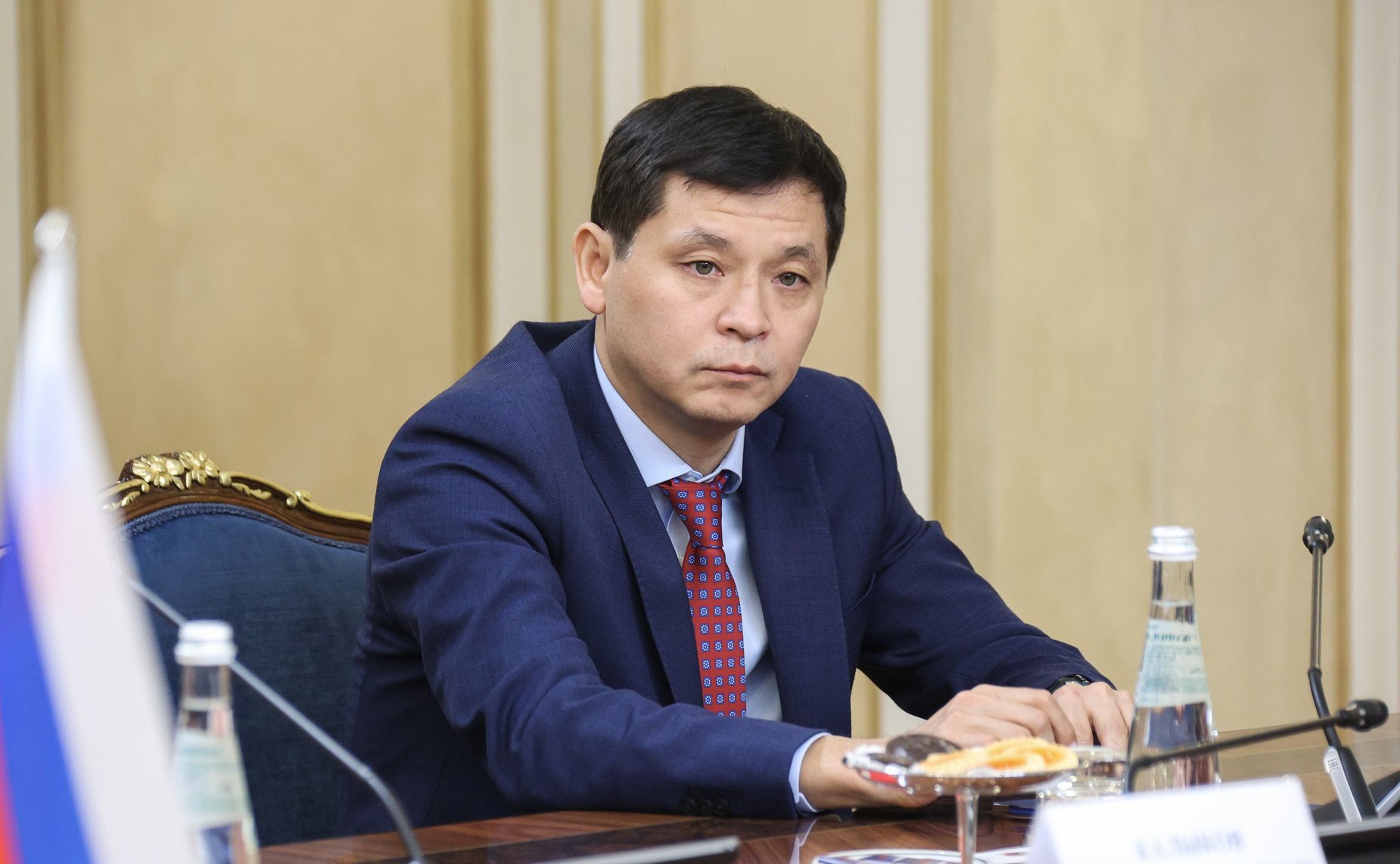 Валентина Матвиенко провела встречу с Председателем Мажилиса Парламента Республики Казахстан Ерланом Кошановым