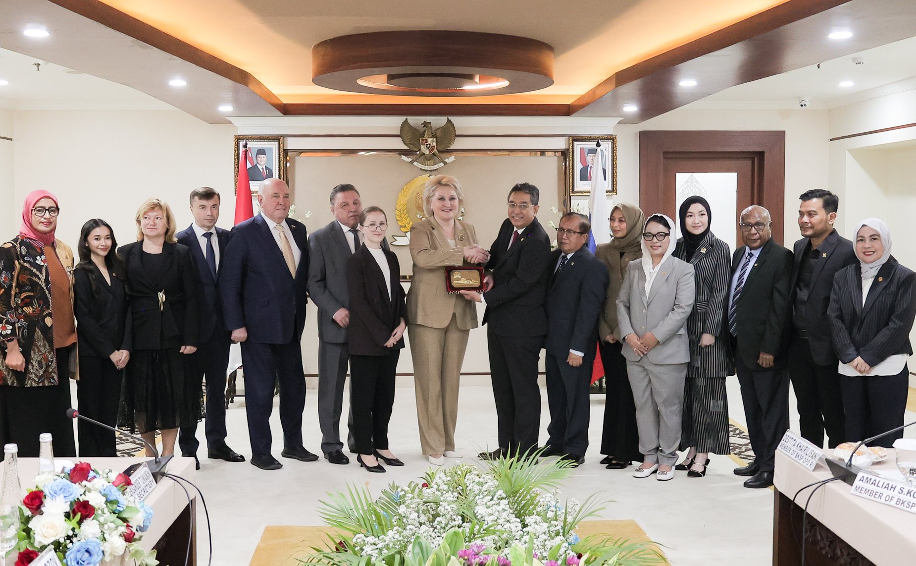 В рамках визита в Республику Индонезия делегация Совета Федерации провела ряд встреч