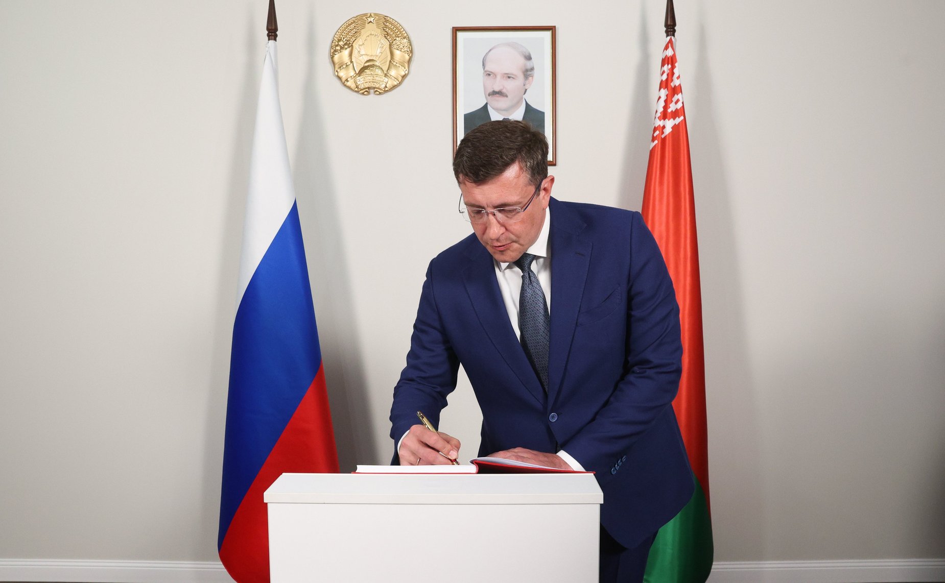 Главы верхних палат парламентов Российской Федерации и Республики Беларусь приняли участие в церемонии открытия Генерального консульства Республики Беларусь в Нижнем Новгороде