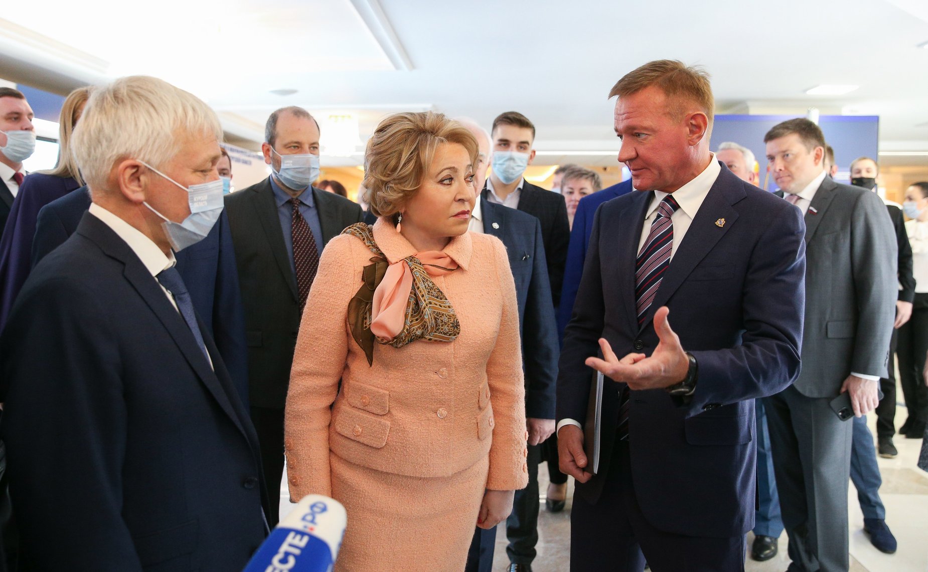 Открытие выставки Курской области в Совете Федерации