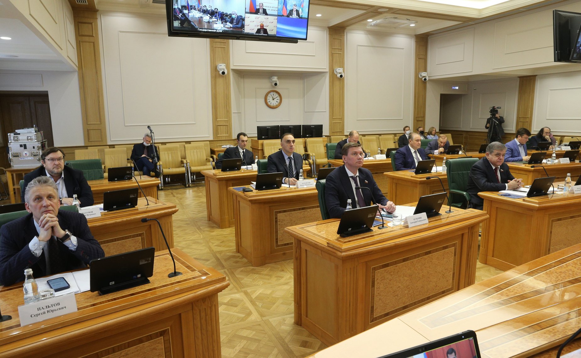 Заседание Межпарламентской комиссии по сотрудничеству Федерального Собрания РФ и Национального Собрания Республики Армения