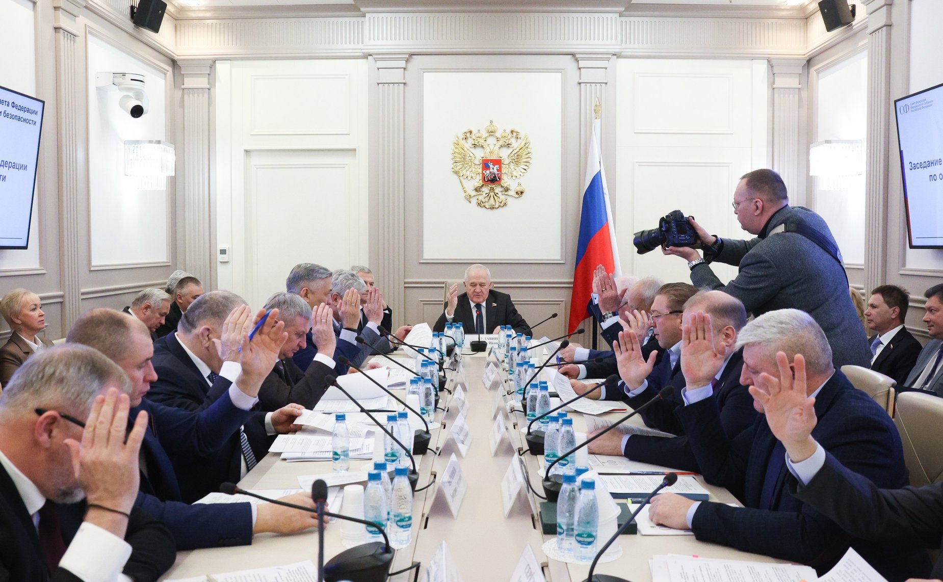 Заседание Комитета Совета Федерации по обороне и безопасности