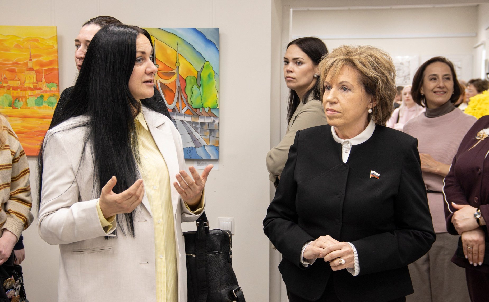 Людмила Скаковская приняла участие в торжественном открытии выставки, приуроченной к 200-летию со Дня рождения М.Е. Салтыкова-Щедрина