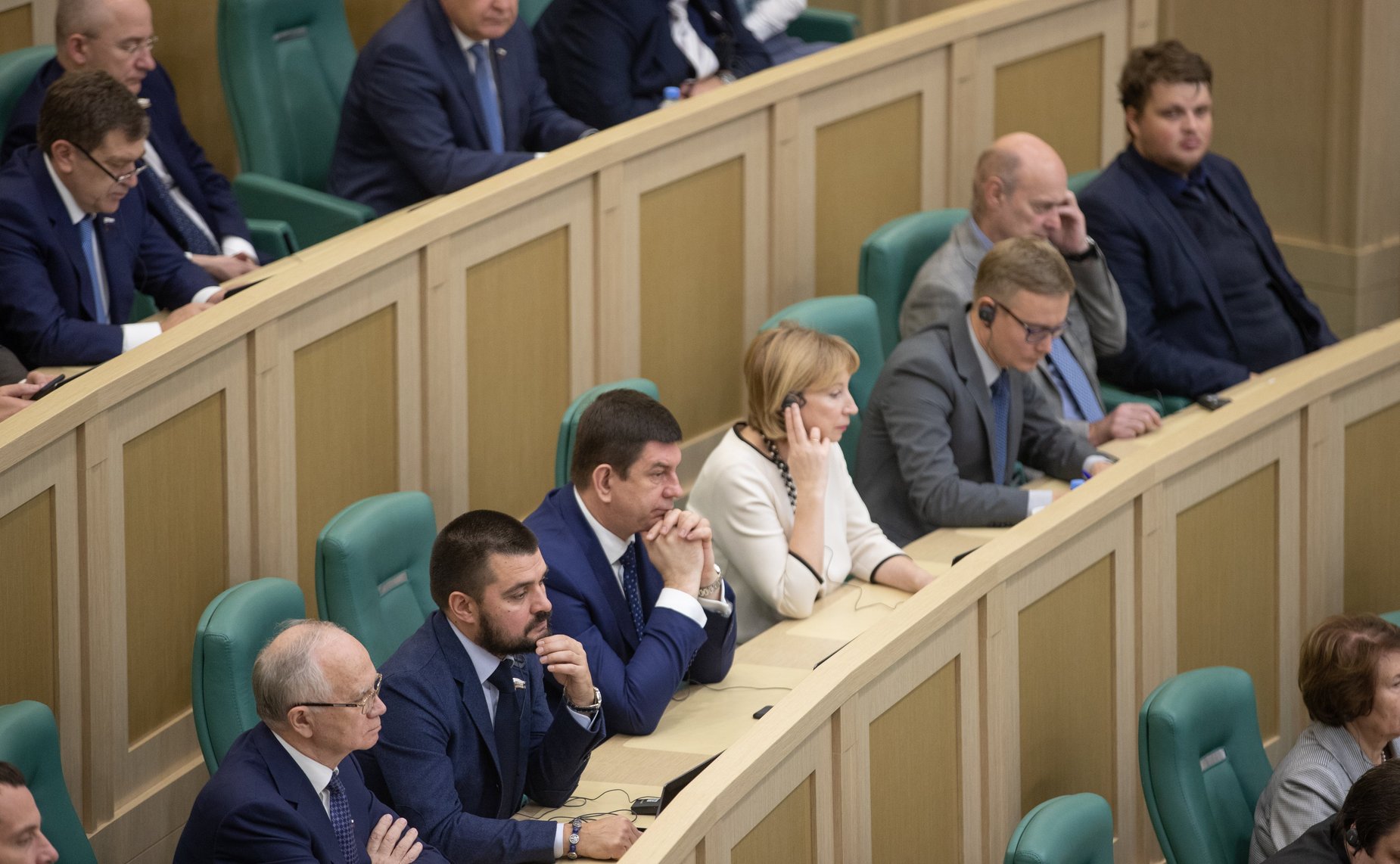 Выступление Президента Египта Абдельфаттаха Ас-Сиси в Совете Федерации