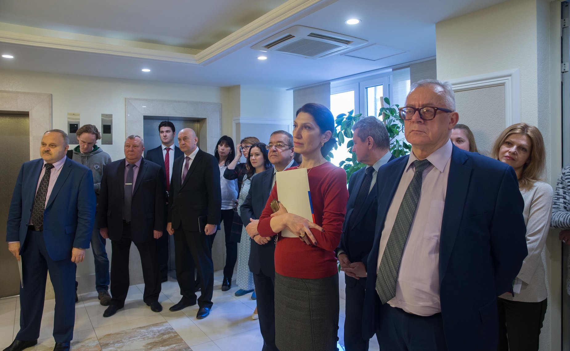 Открытие выставки «Пастель» петербургского художника С. Усика в Совете Федерации