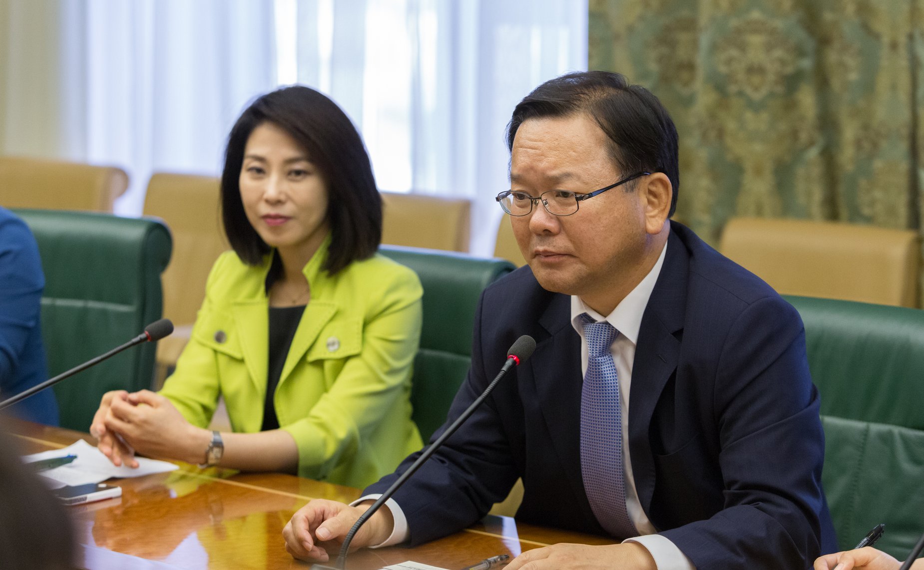 Встреча А. Торшина с представителями Республики Корея