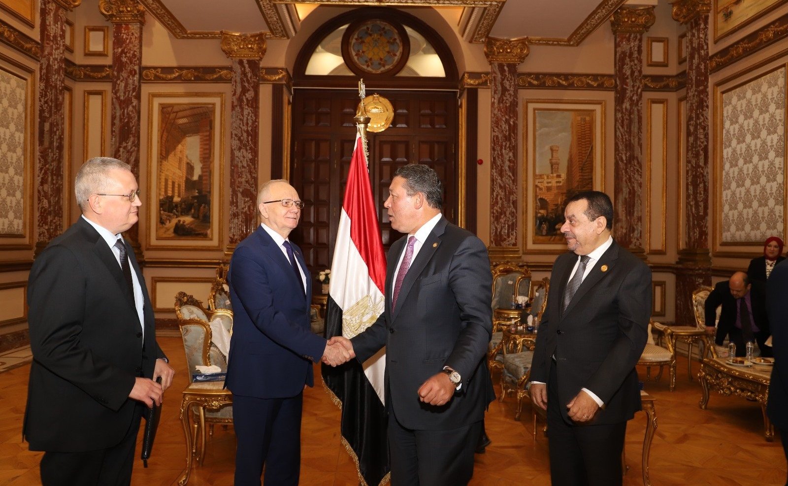 Фарит Мухаметшин в Сенате АРЕ провел консультации с египетскими партнерами