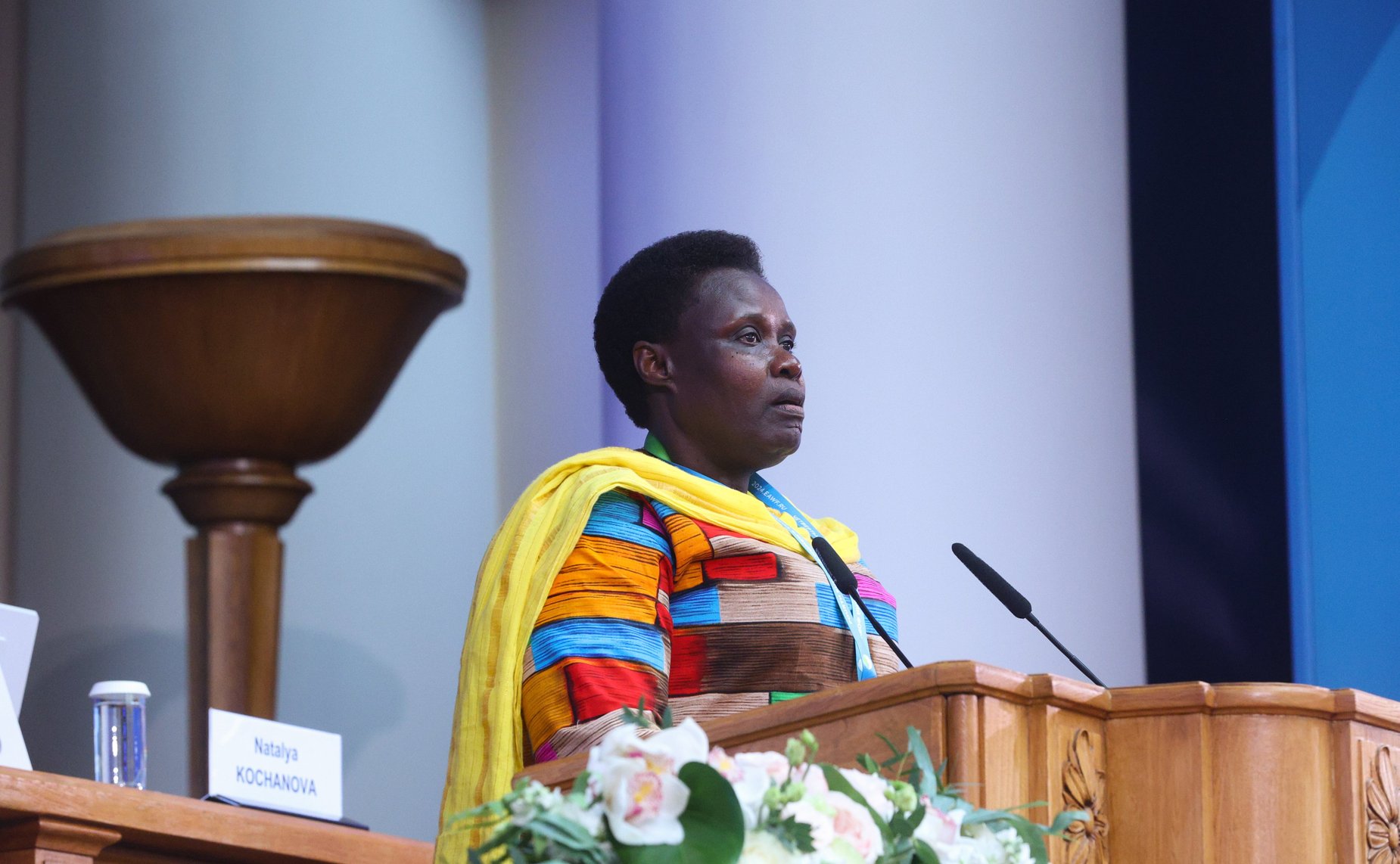 Пленарное заседание IV Евразийского женского форума «Женщины за укрепление доверия и глобальное сотрудничество»