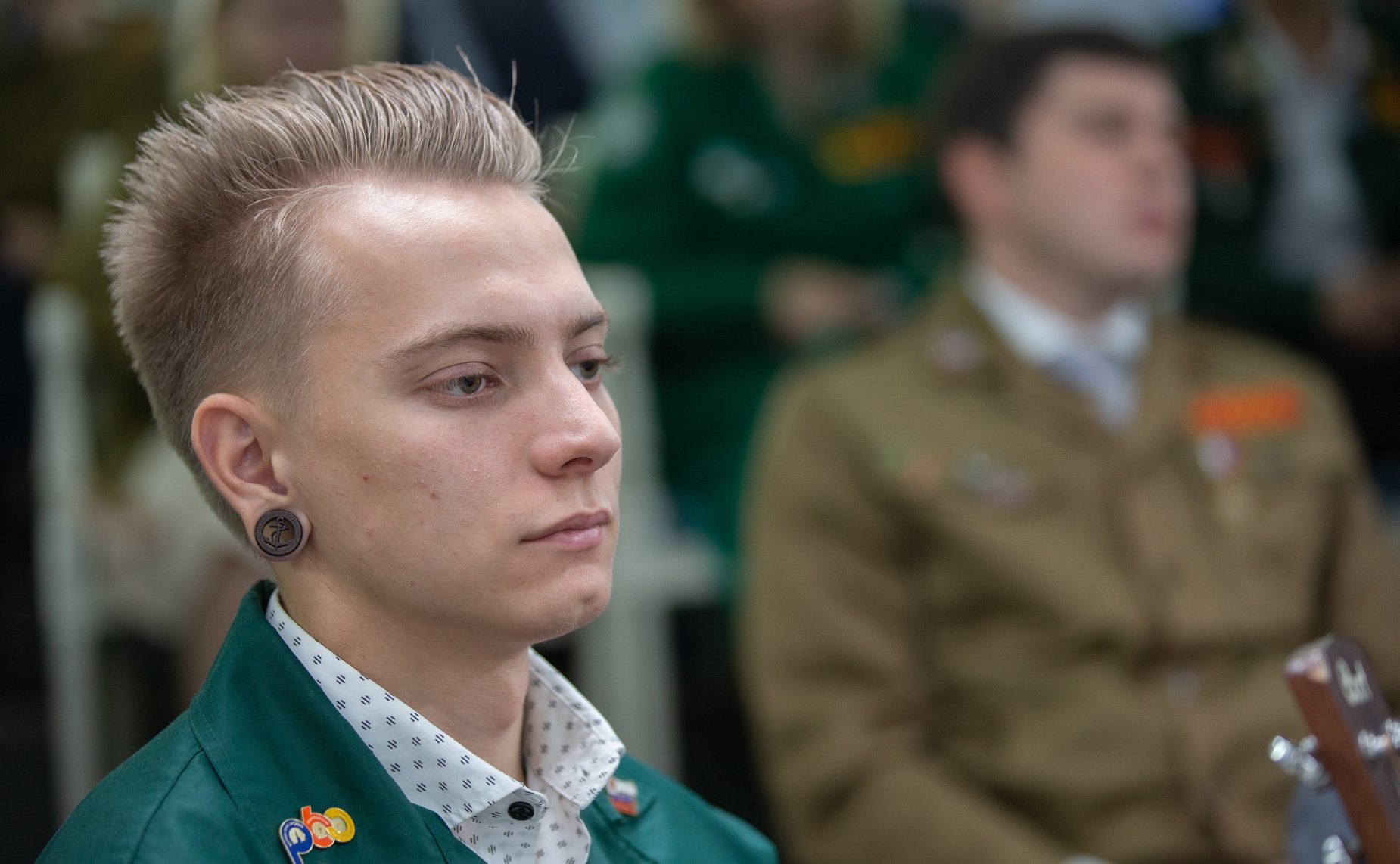 Встреча сенаторов с участниками Всероссийского слёта студенческих отрядов