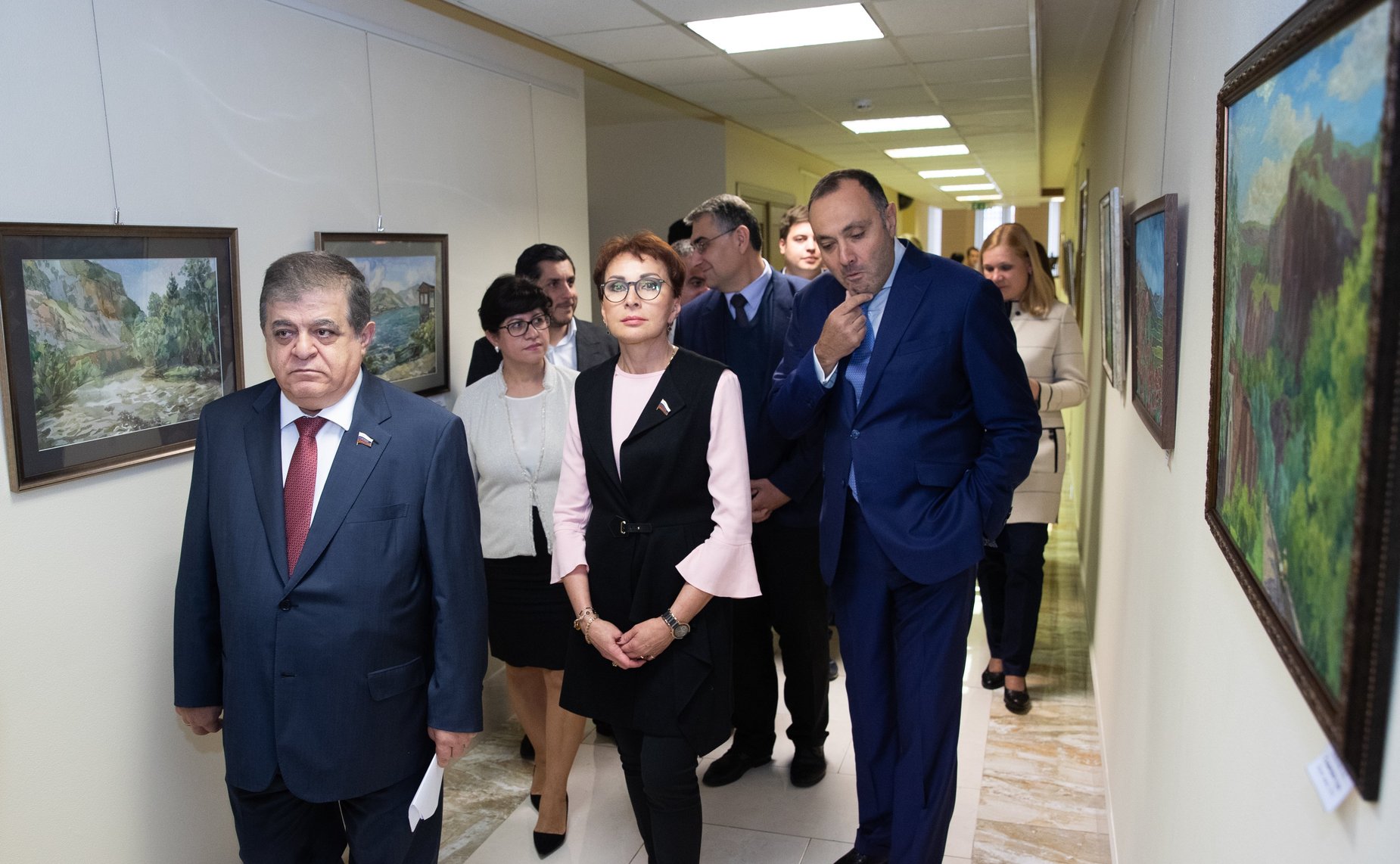 Открытие выставки «Краски Армении» в рамках деятельности Межпарламентской комиссии по сотрудничеству Федерального Собрания РФ и Национального собрания Армении