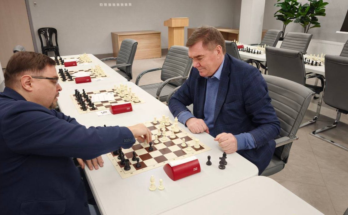 Александр Савин принял участие в открытии областного шахматного фестиваля