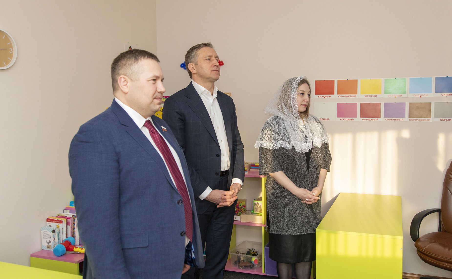 Денис Гусев принял участие в церемонии освящения Центра социальной реабилитации «Особое детство в НАО»