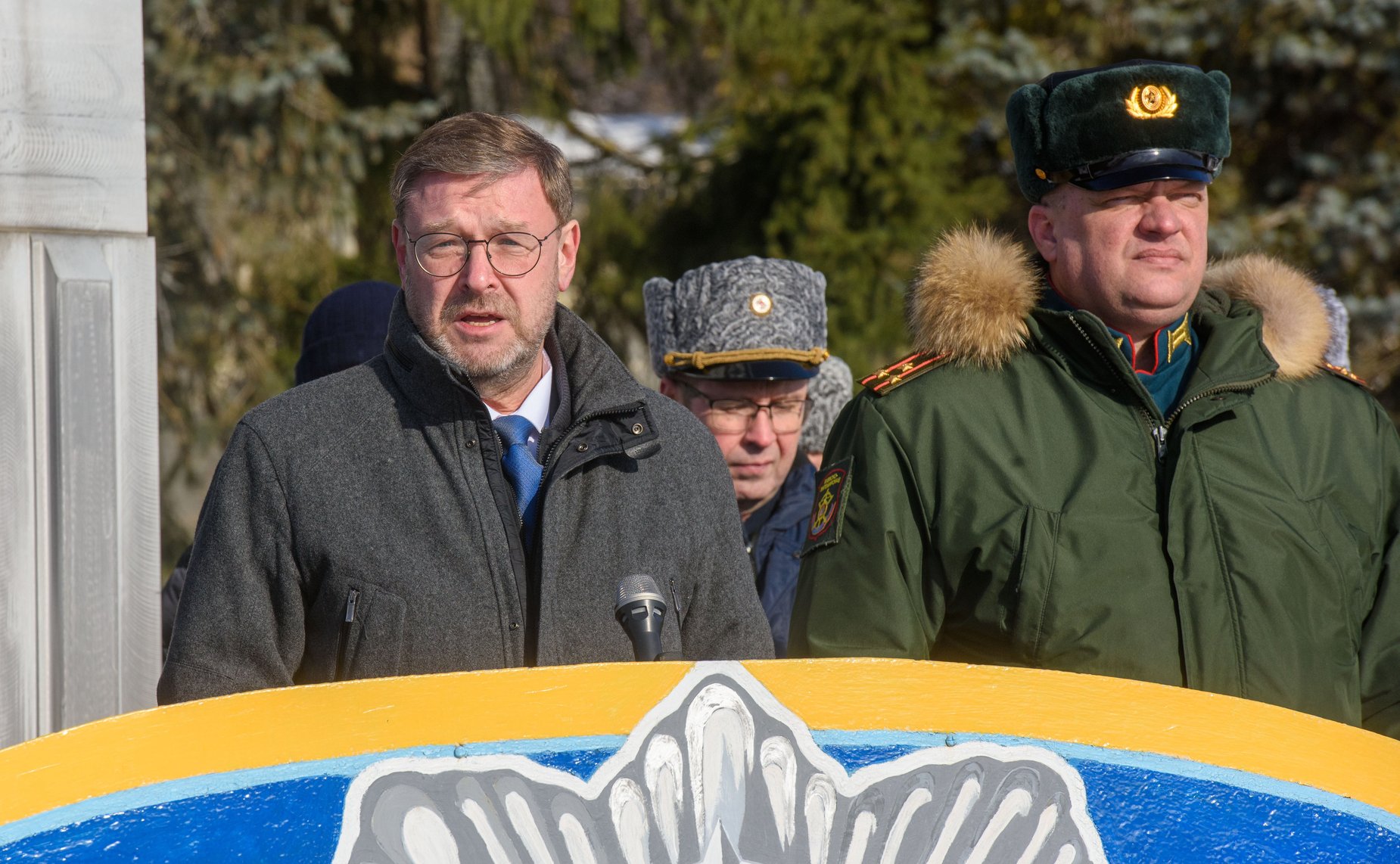 Константин Косачев и Сергей Мартынов посетили 14-ю Киевско-Житомирскую ордена Кутузова III степени ракетную дивизию