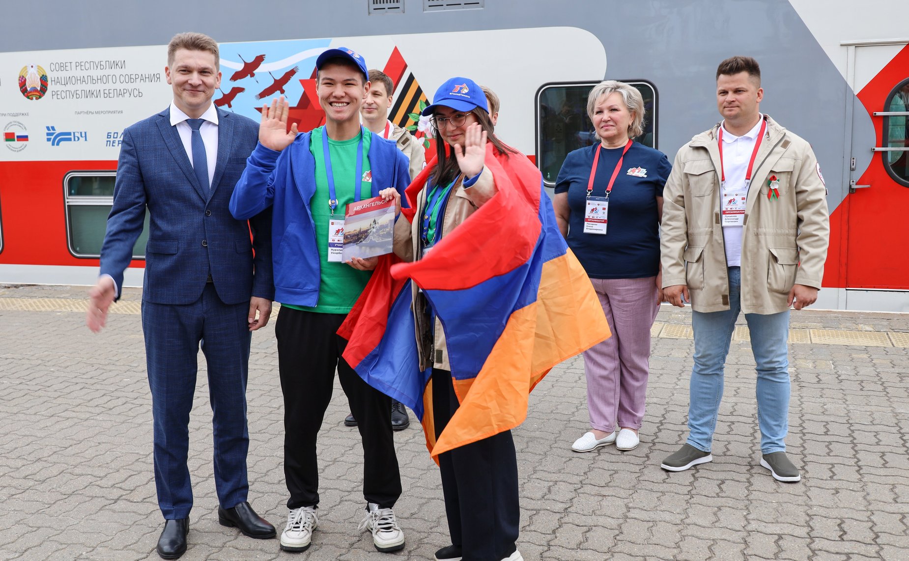 «Поезд Памяти» прибыл в Архангельск