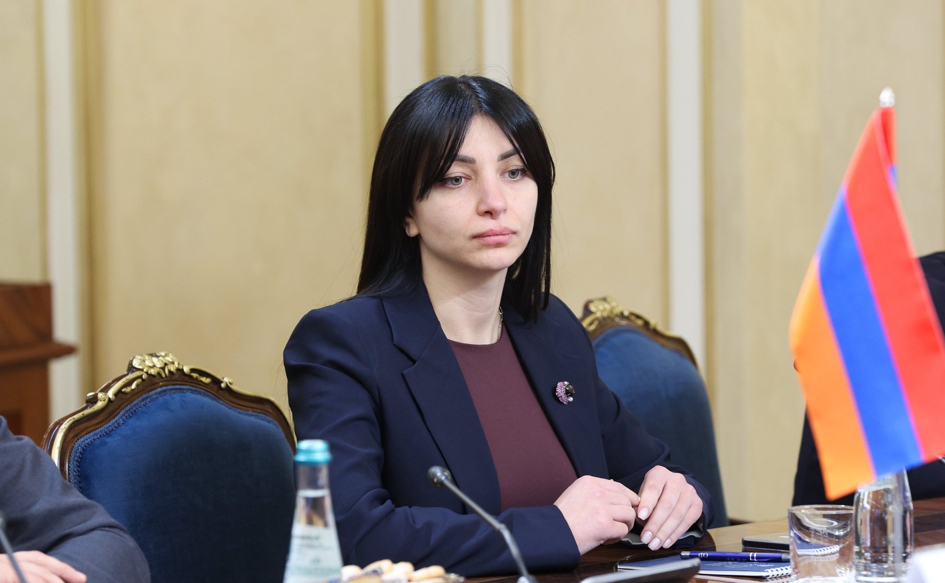 Встреча Председателя Совета Федерации Валентины Матвиенко с Председателем Национального Собрания Республики Армения Аленом Симоняном