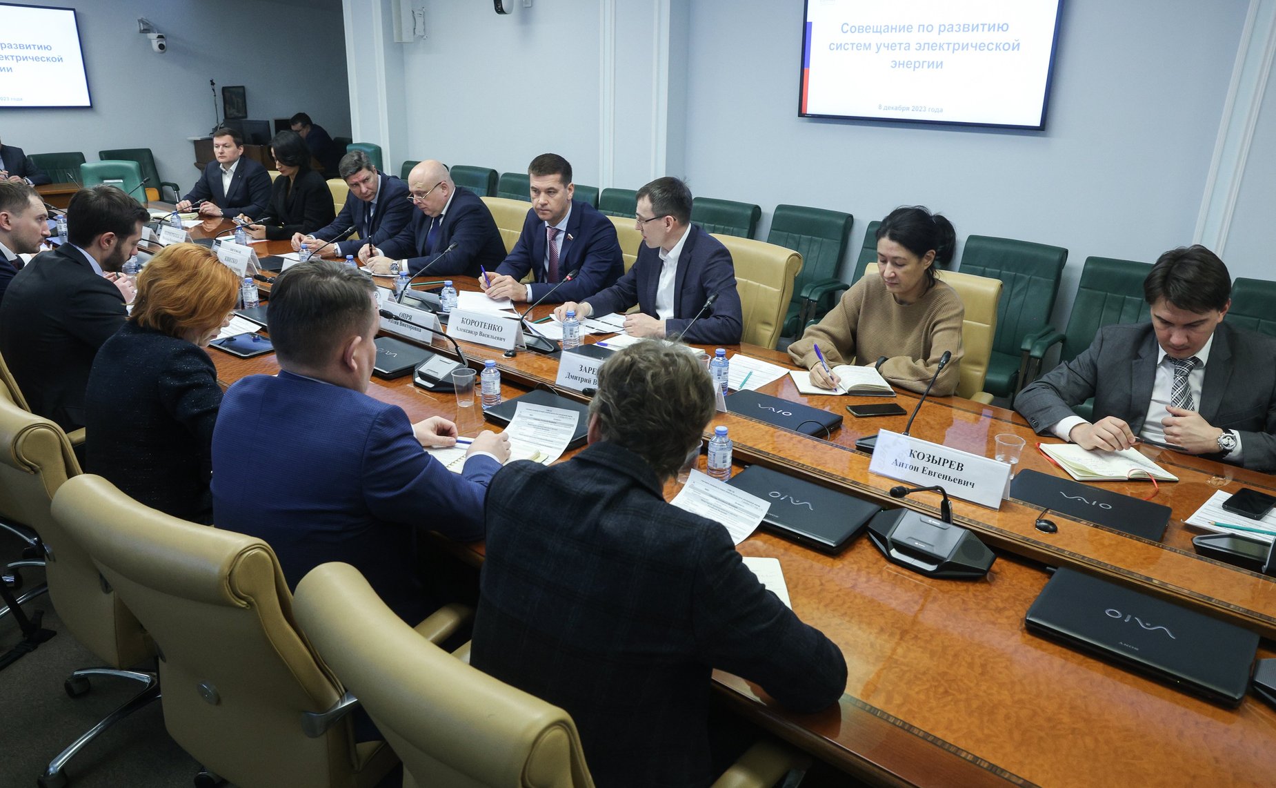 Совещание Комитета СФ по социальной политике «По развитию систем учета электрической энергии»