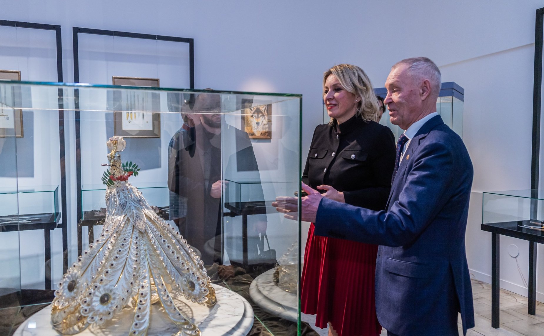 Сергей Митин принял участие в открытии выставочного проекта «Московский сокольничий»