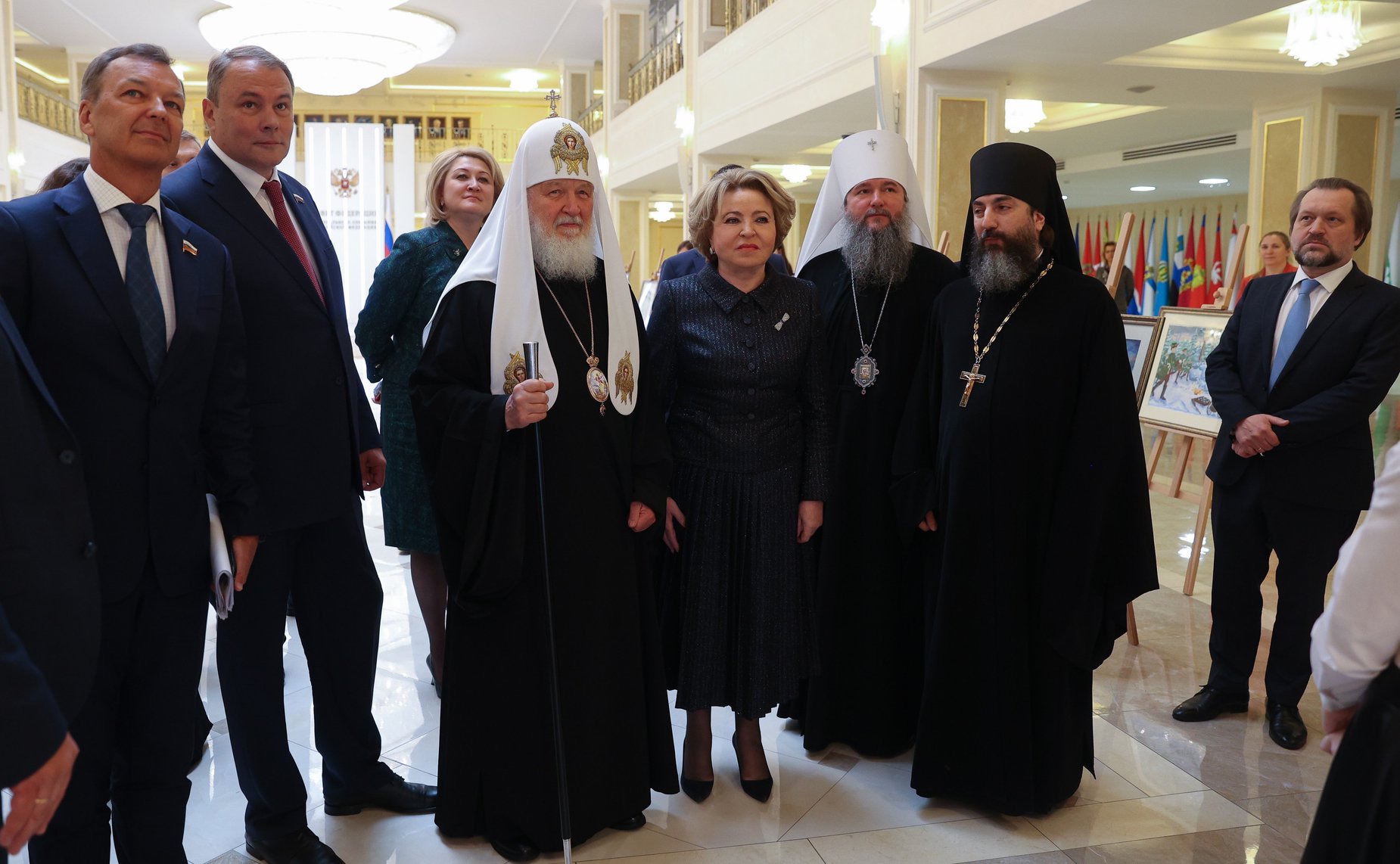 Встреча Председателя СФ Валентины Матвиенко со Святейшим Патриархом Московским и всея Руси Кириллом