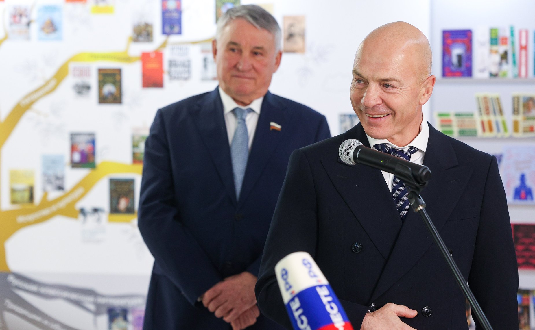 Открытие в Совете Федерации выставки «Единство России в книгах: о труде, ценностях, языке и любви к родной земле»