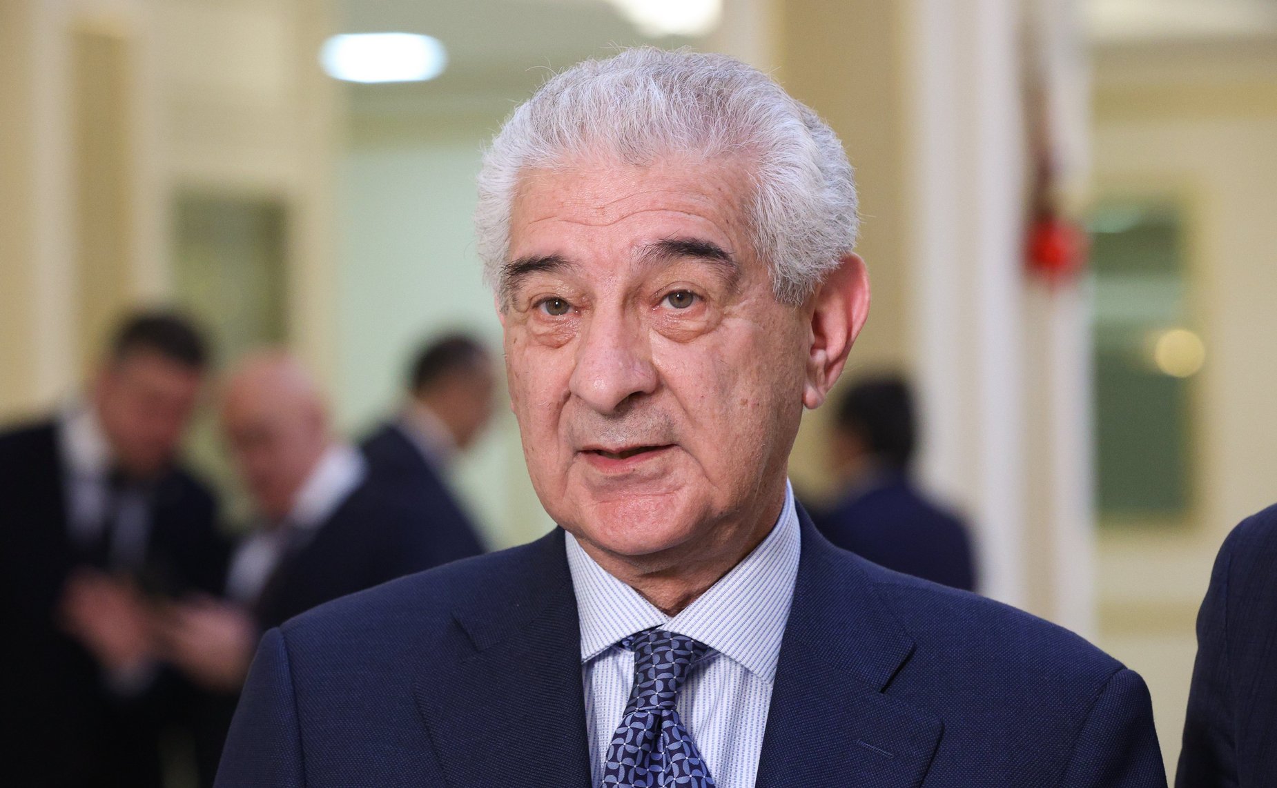 Пресс-подход по итогам 23-го заседания Межпарламентской комиссии по сотрудничеству Федерального Собрания РФ и Милли Меджлиса Азербайджанской Республики