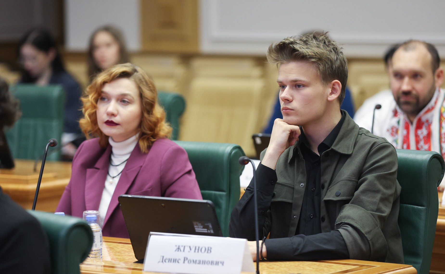 Встреча председателя Комитета Совета Федерации по науке, образованию и культуре Лилии Гумеровой с участниками Всероссийского конкурса «Моя страна-моя Россия»