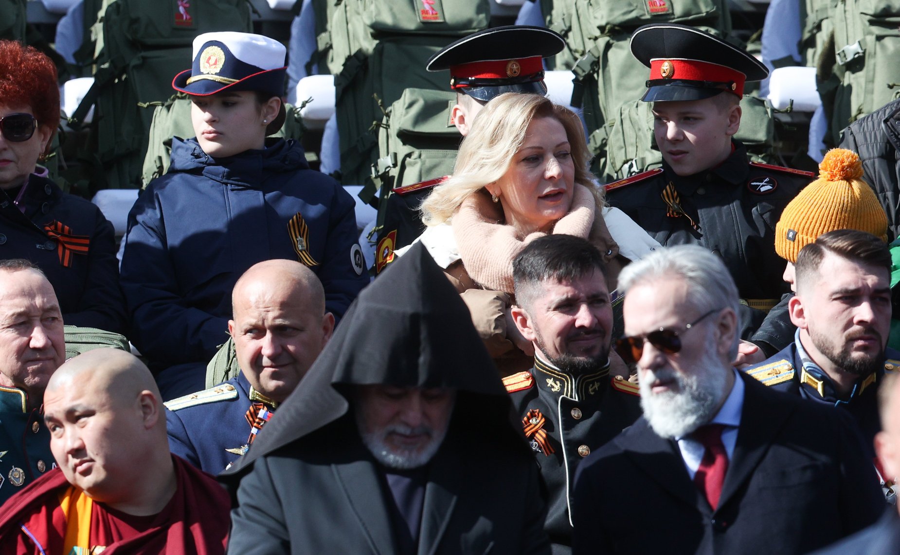 Председатель Совета Федерации Валентина Матвиенко присутствовала на военном параде в ознаменование 80-й годовщины Великой Победы