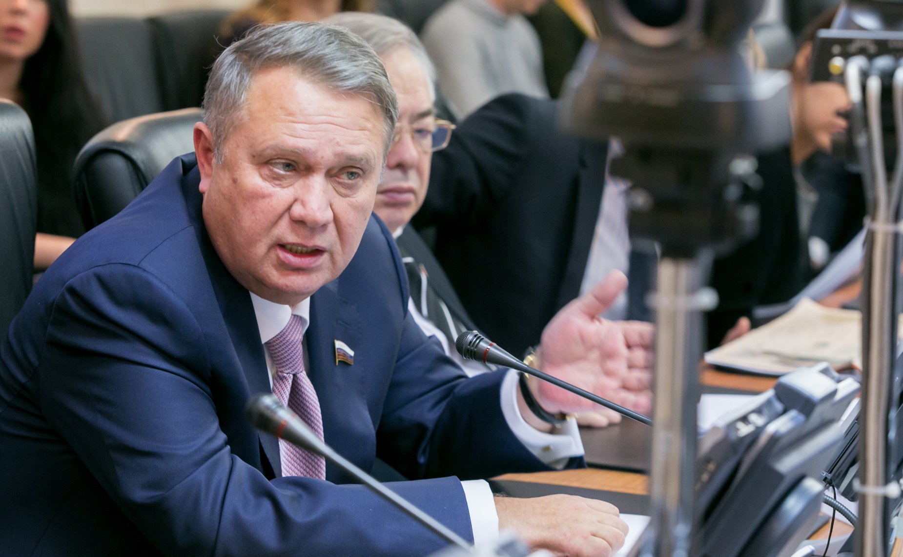 А. Коровников Заседание Комитета Совета Федерации по Регламенту и организации парламентской деятельности