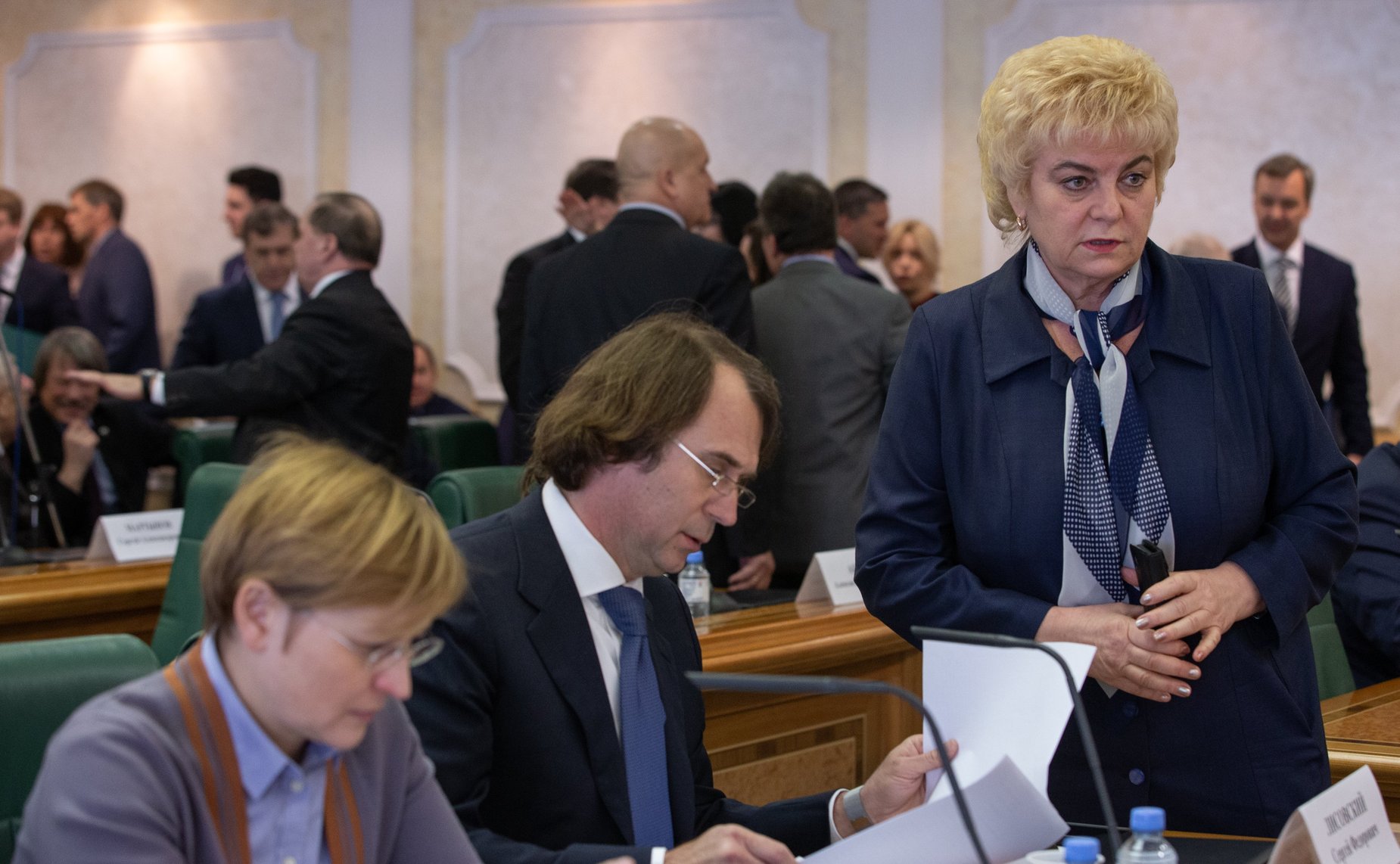 Встреча членов Совета Федерации с Министром природных ресурсов и экологии Д. Кобылкиным