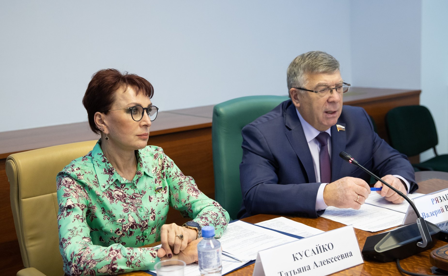 Татьяна Кусайко и Валерий Рязанский