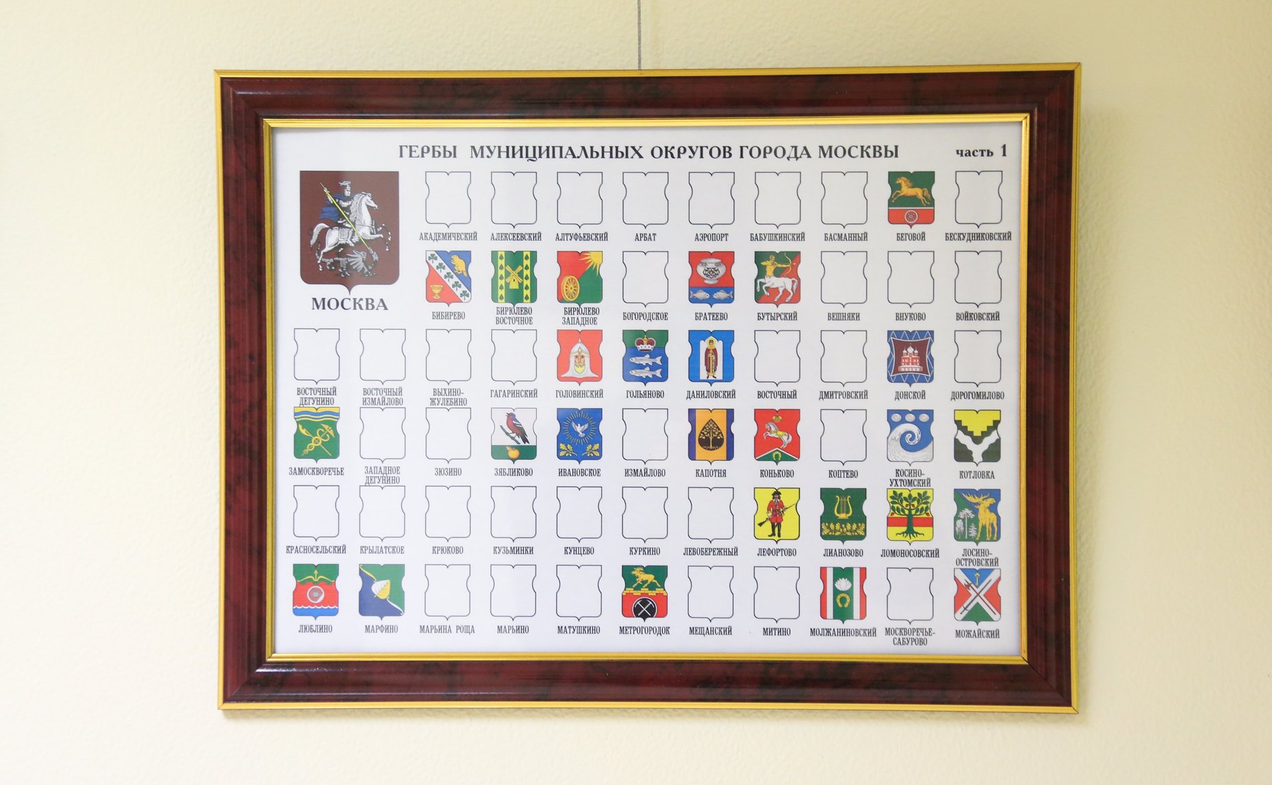 Торжественное открытие в Совете Федерации выставки Общероссийской общественной организации «Союз геральдистов России»