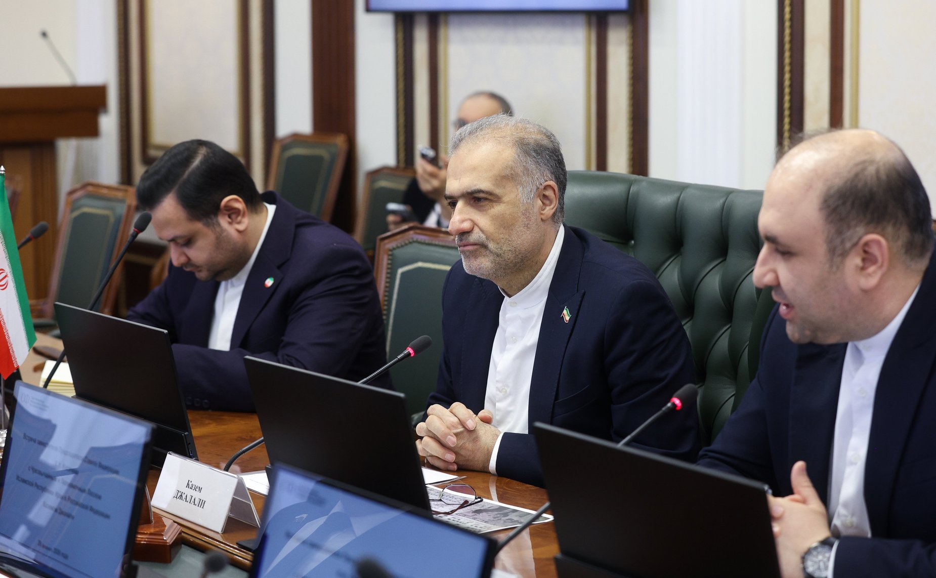 Встреча заместителя Председателя Совета Федерации Константина Косачева с Чрезвычайным и Полномочным Послом Исламской Республики Иран в Российской Федерации Каземом Джалали