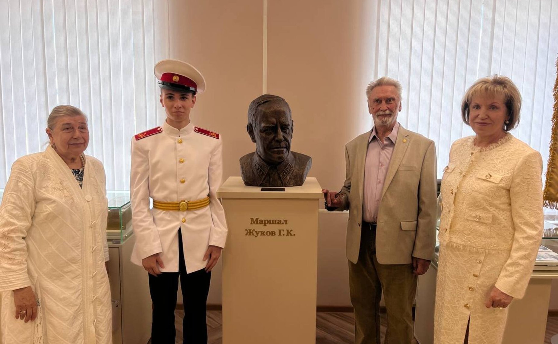 Людмила Скаковская приняла участие в торжественном ритуале выпуска суворовцев Тверского суворовского военного ордена Почета училища