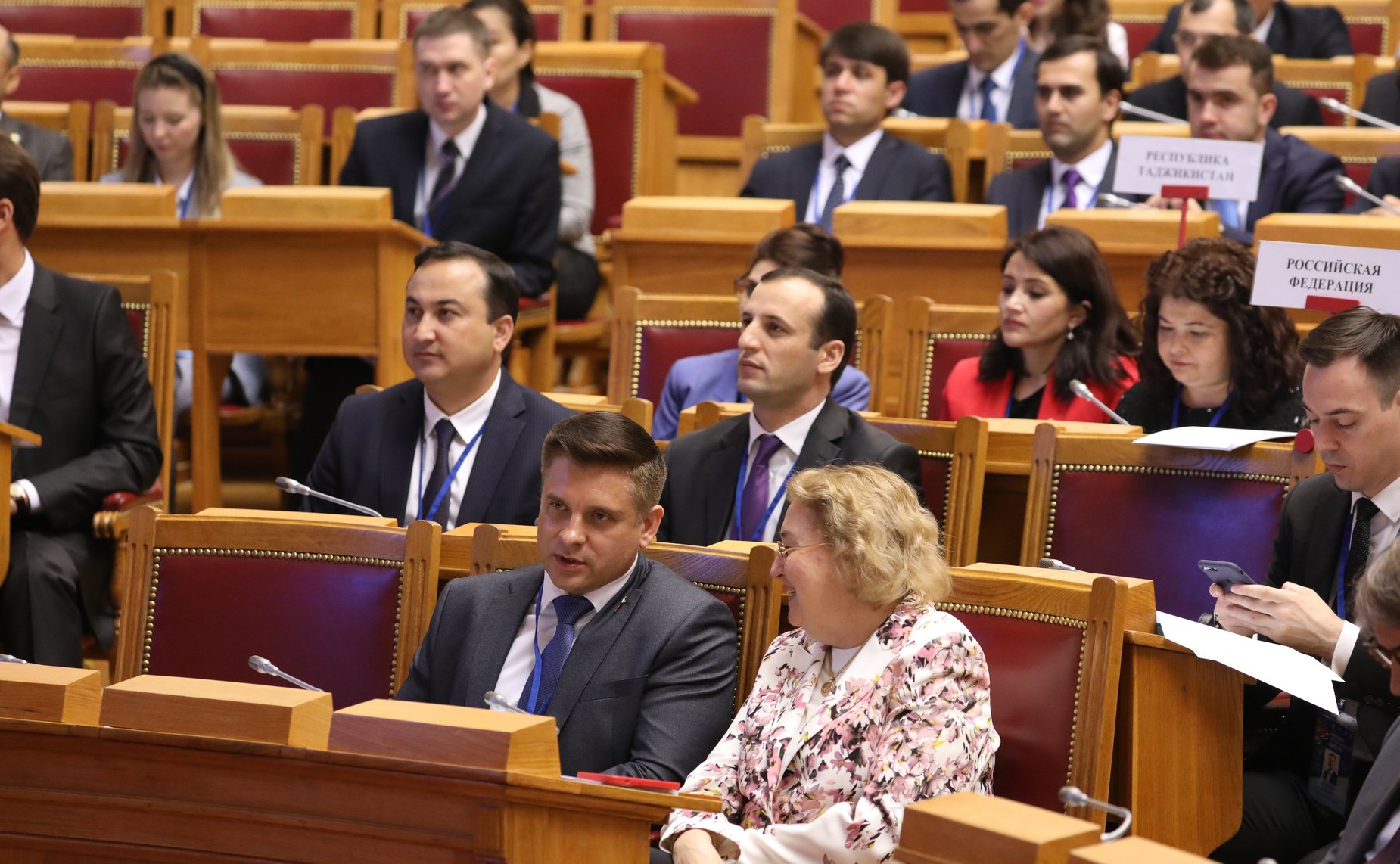 Инна Святенко и Юрий Архаров приняли участие в Молодежном межпарламентском форуме государств – участников СНГ «Молодые парламентарии – взгляд в будущее Содружества»