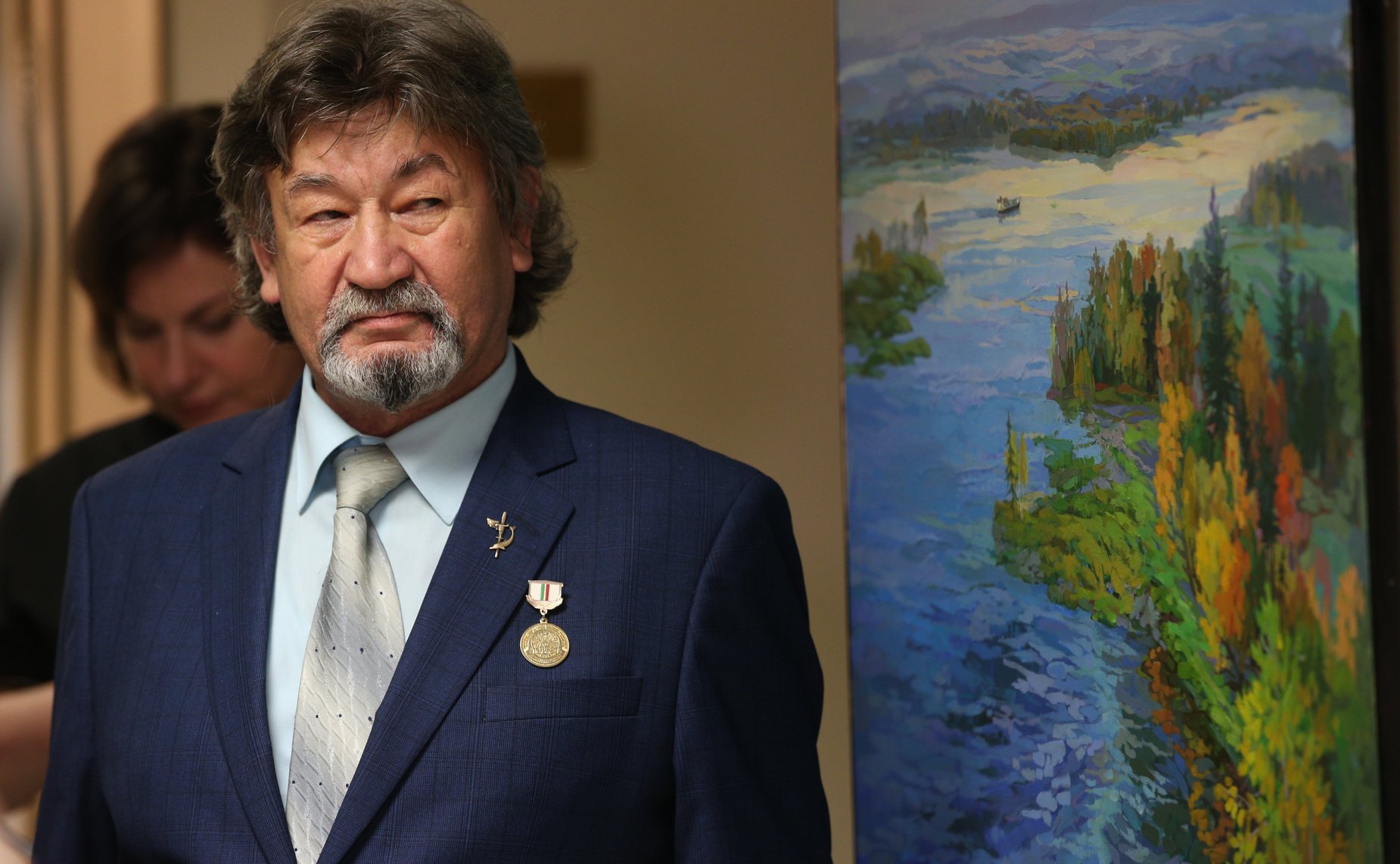 Открытие в Совете Федерации выставки «Наша республика», посвященной 100-летию ТаССР