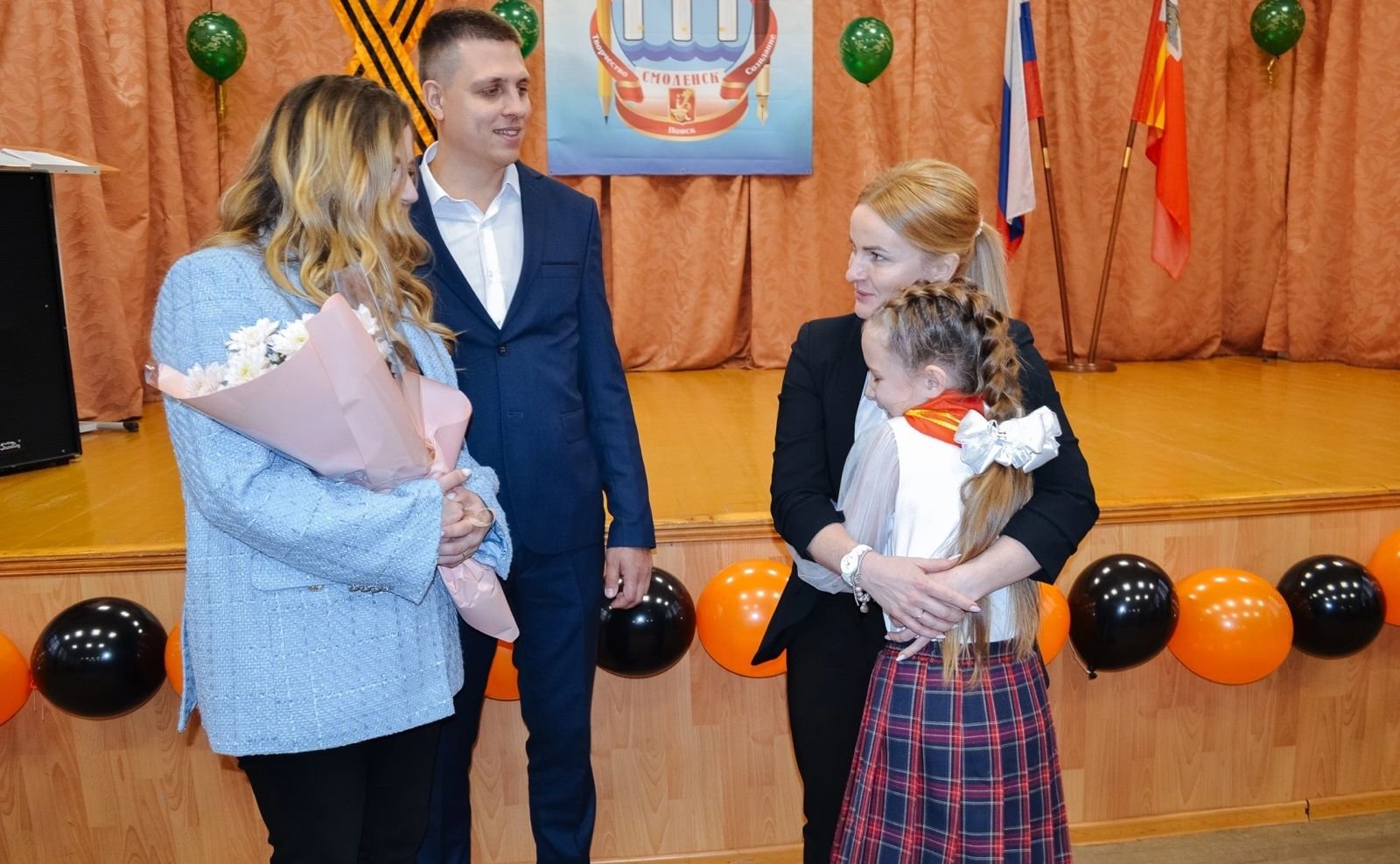 Ирина Кожанова приняла участие в награждении юного героя города Смоленска