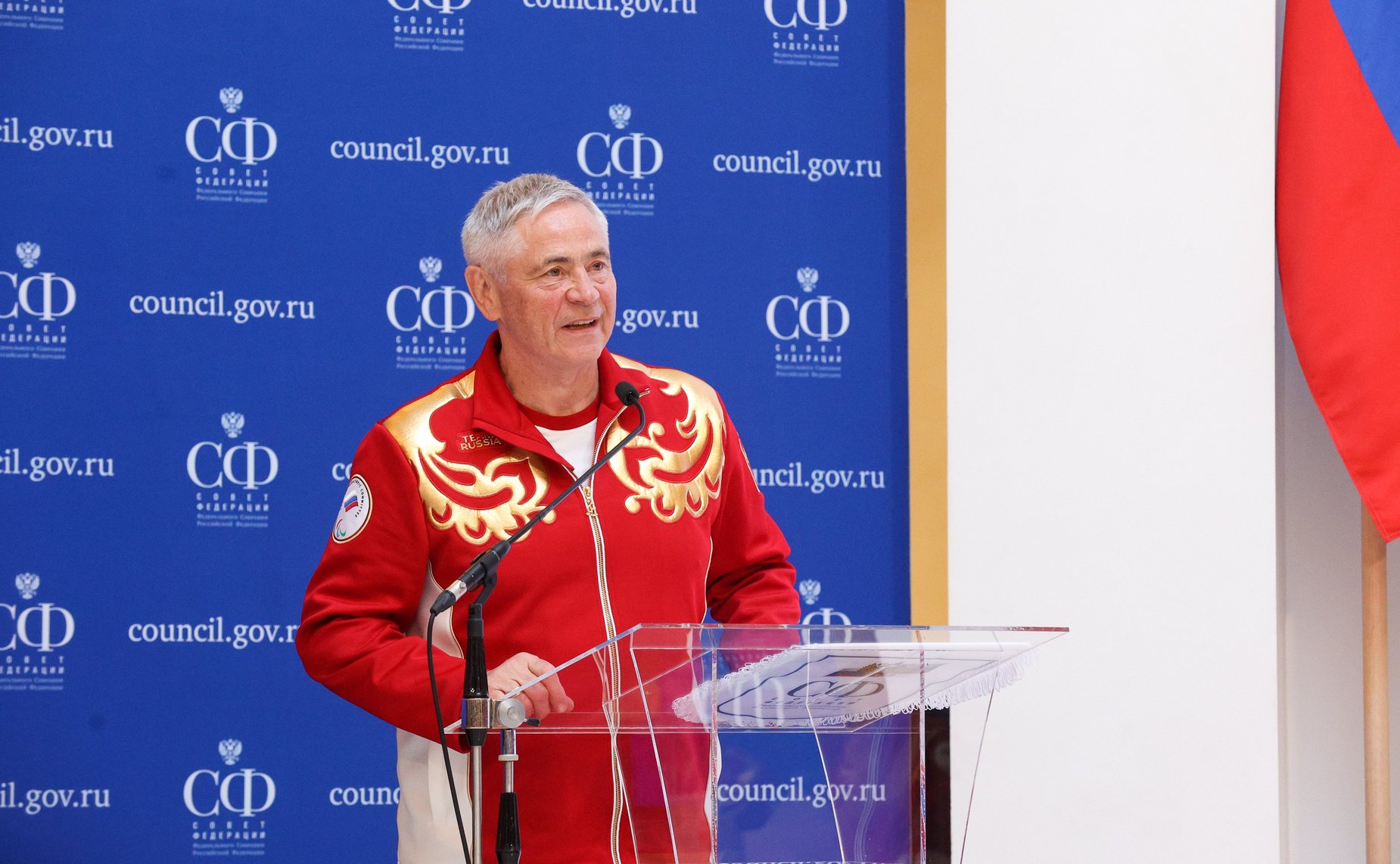 Встреча Председателя Совета Федерации Валентины Матвиенко с членами паралимпийской сборной России — победителями и призёрами ХIV Паралимпийских зимних игр 2026 года в Италии