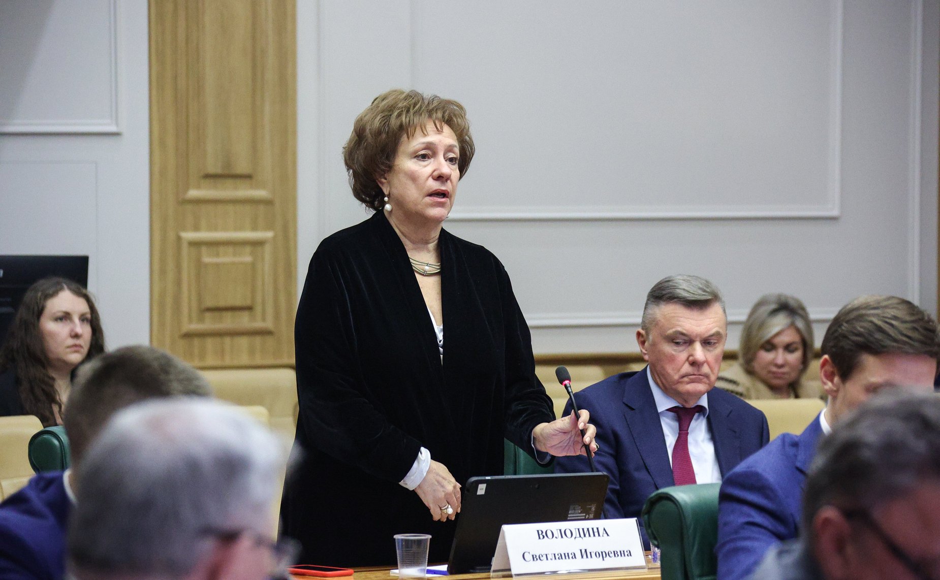 Встреча сенаторов Российской Федерации с Министром юстиции РФ Константином Чуйченко в формате «Открытого диалога»