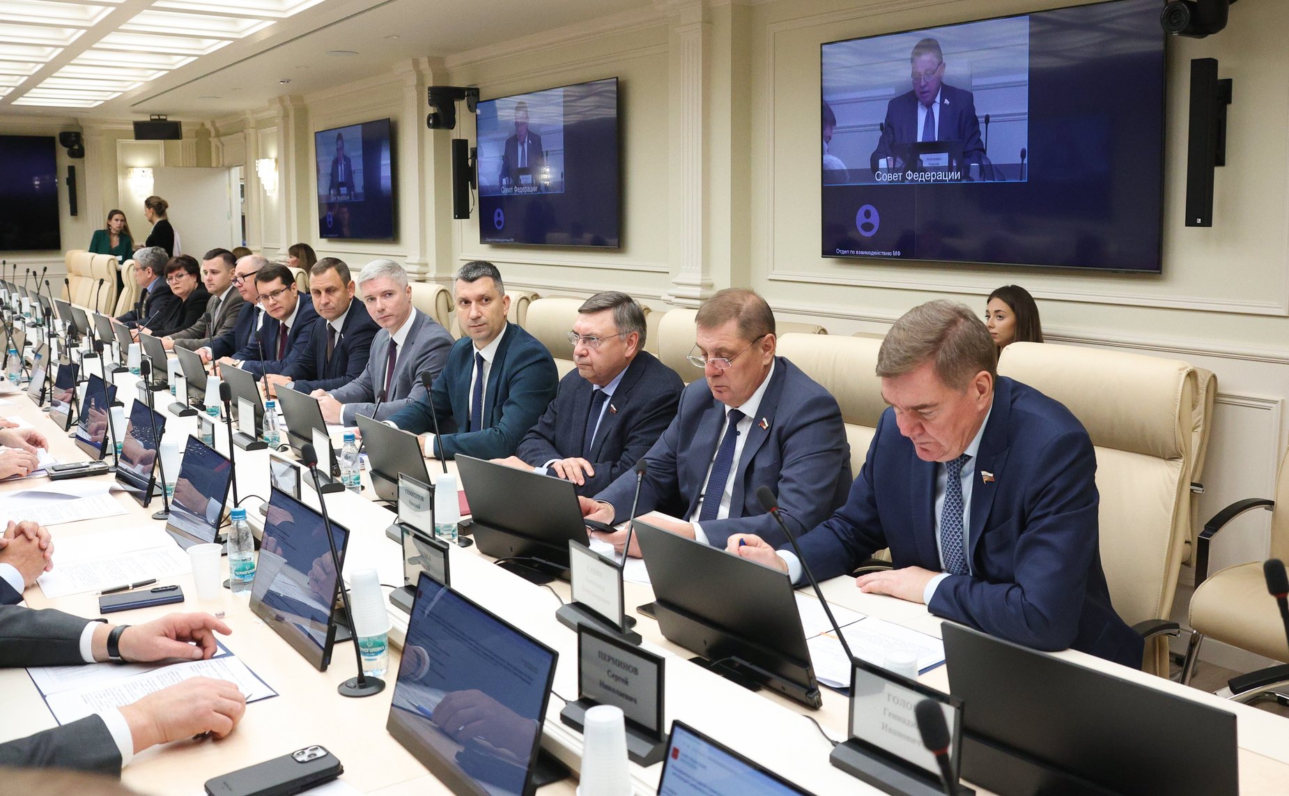 Расширенное заседание Комитета СФ по Регламенту и организации парламентской деятельности (в рамках дней Тульской области в Совете Федерации)